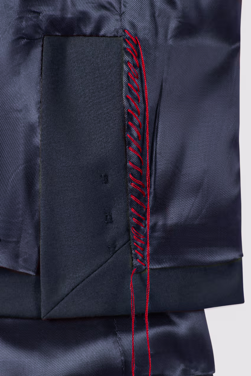 Giacca (IM)PERFECTION doppiopetto reversibile in frescolana