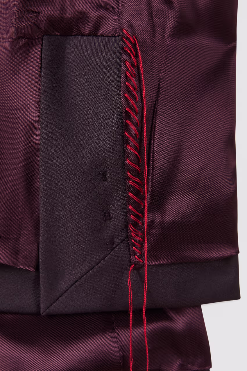 Giacca (IM)PERFECTION doppiopetto reversibile in frescolana