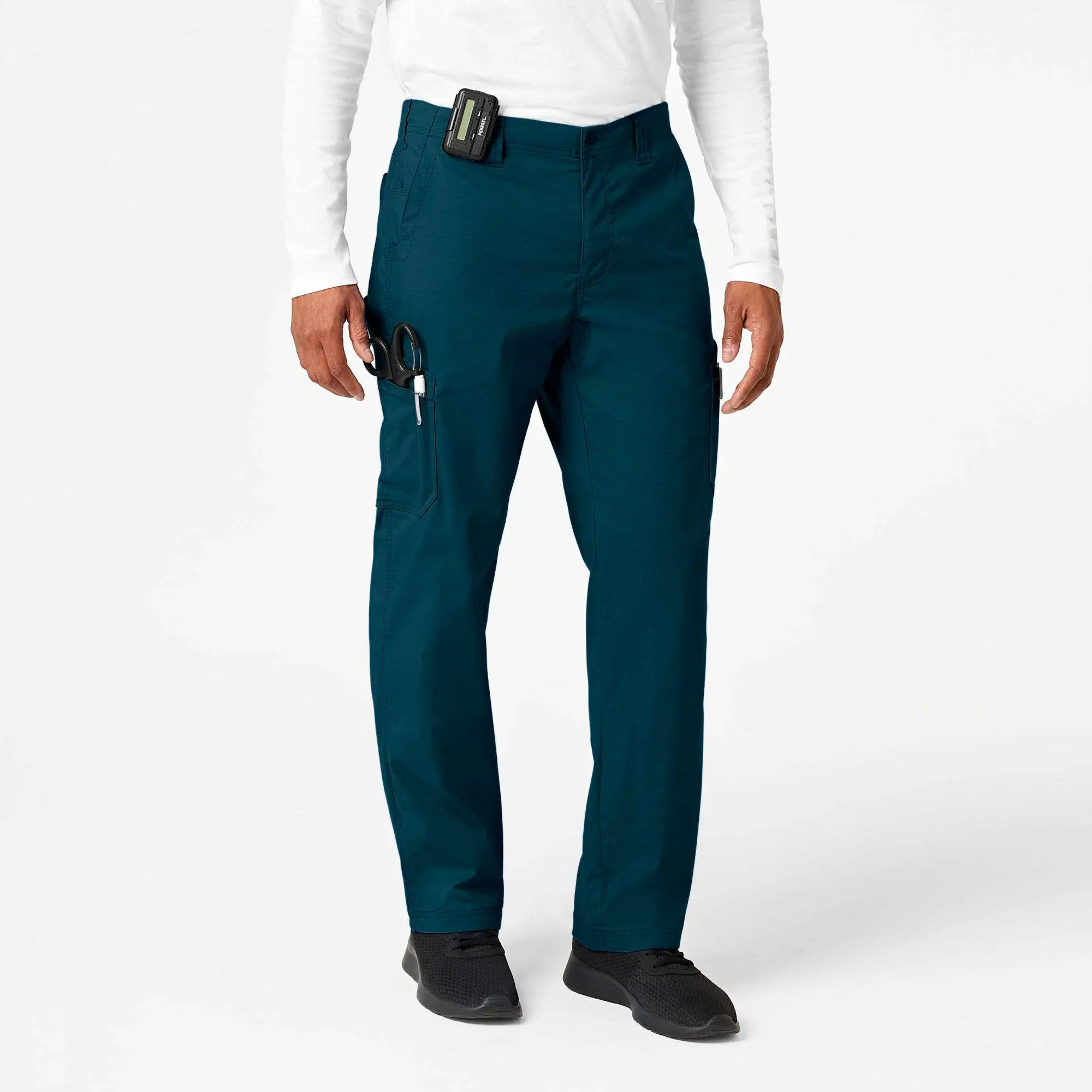 Rugged Flex Ripstop Straight Leg Cargo Scrub Pant