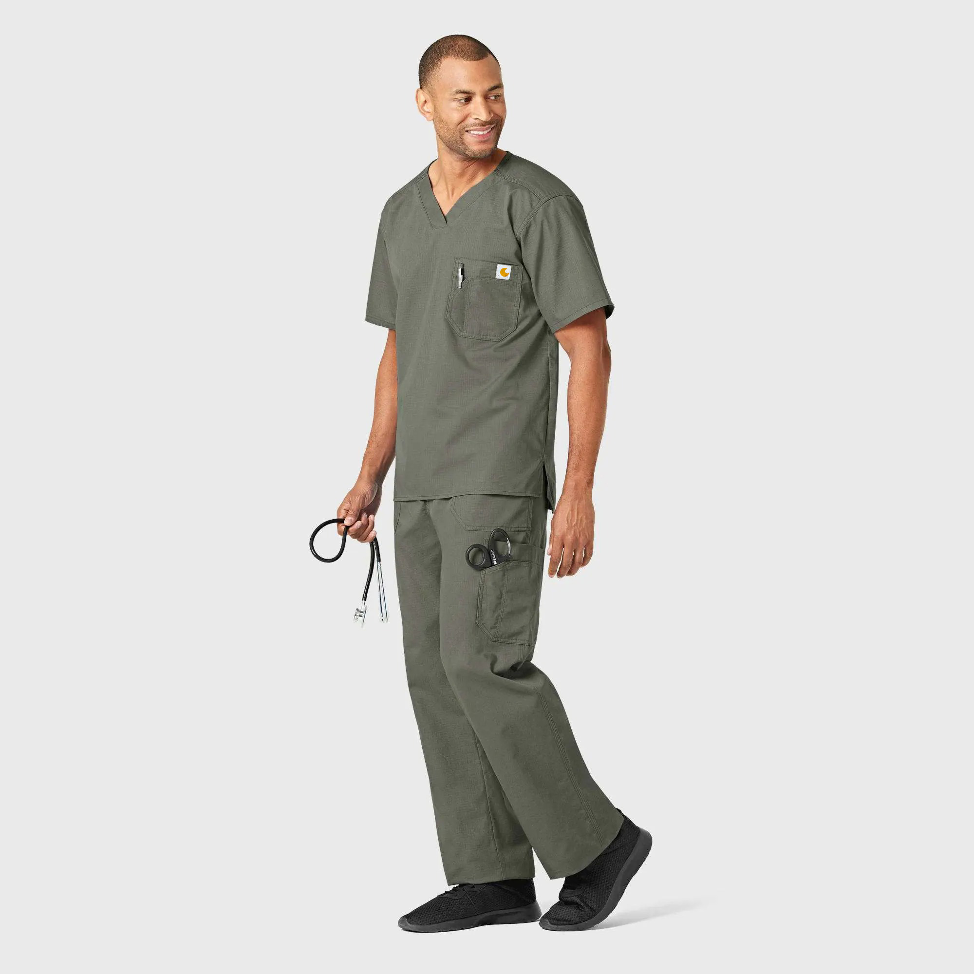 Ripstop Utility Scrub Top