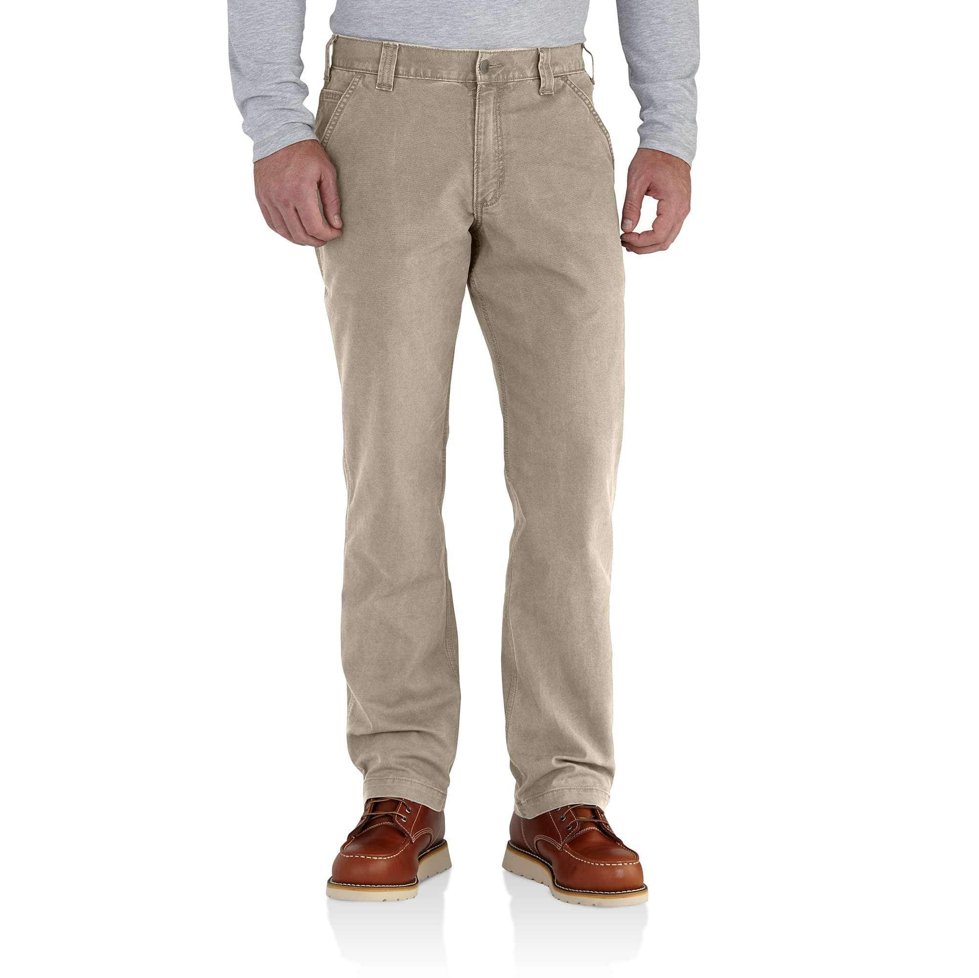 Men's Work Pant - Relaxed Fit - Rugged Flex - Canvas