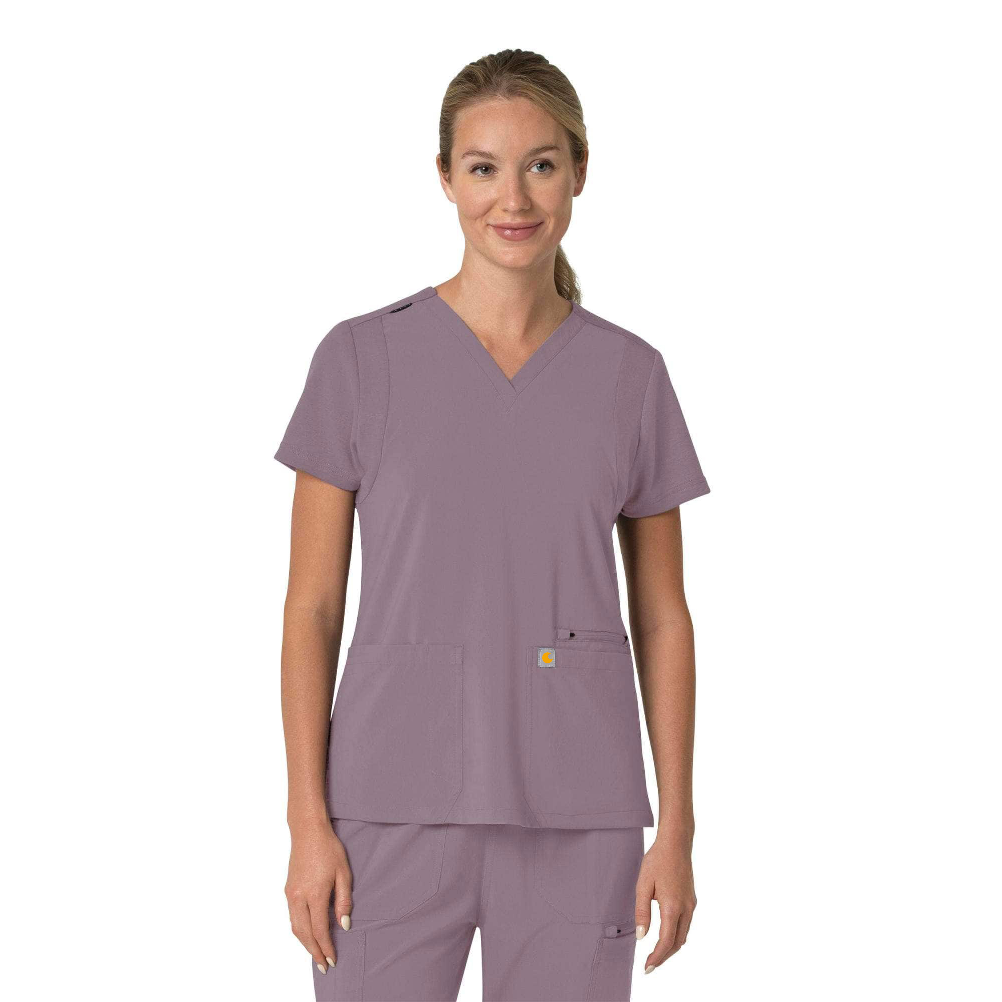 Women's Force Cross-Flex Flex Panel V-Neck Scrub Top