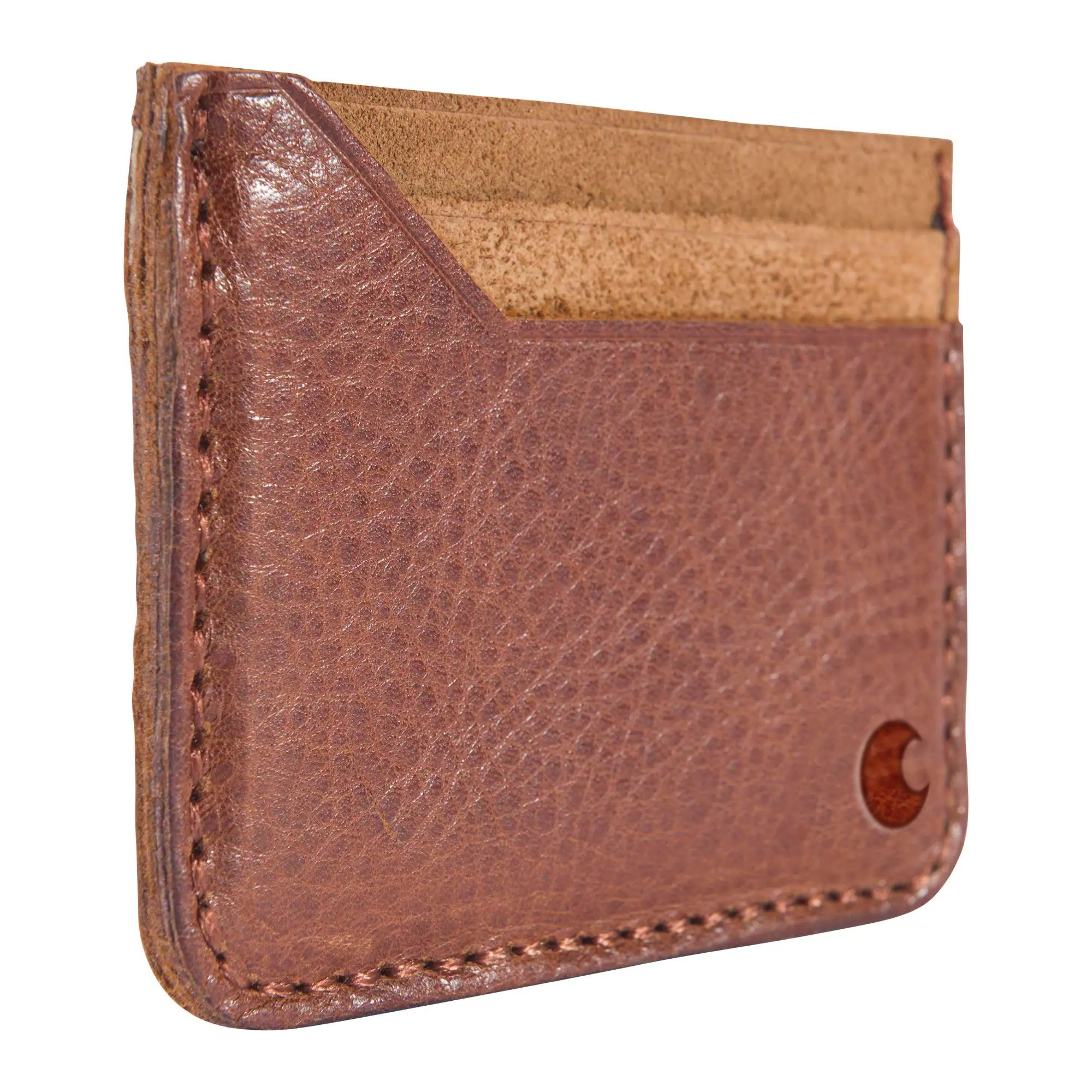 Patina Leather Front Pocket Wallet