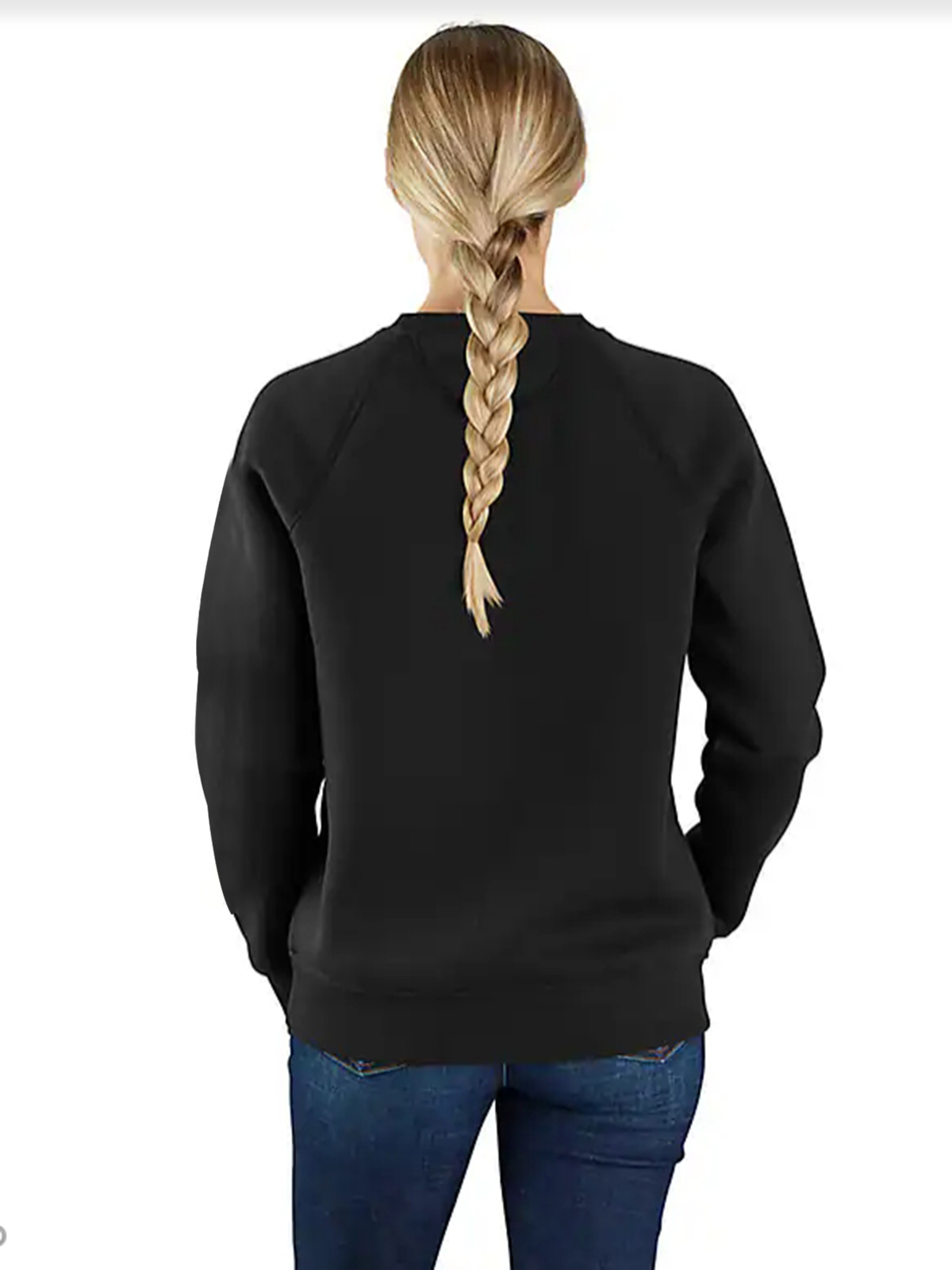 Women's Relaxed Fit Midweight Graphic Crewneck Sweatshirt