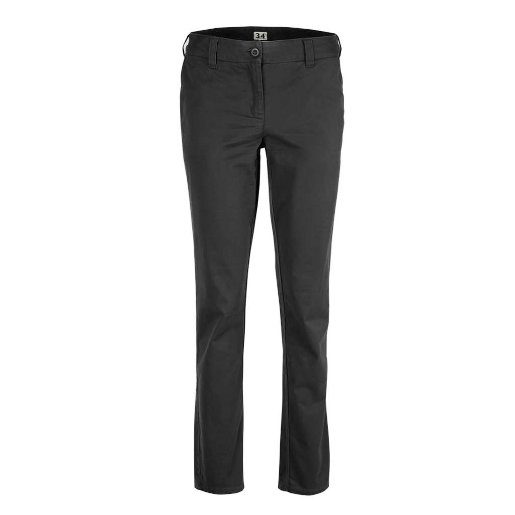 Stretch Women’s Flat Front Chino