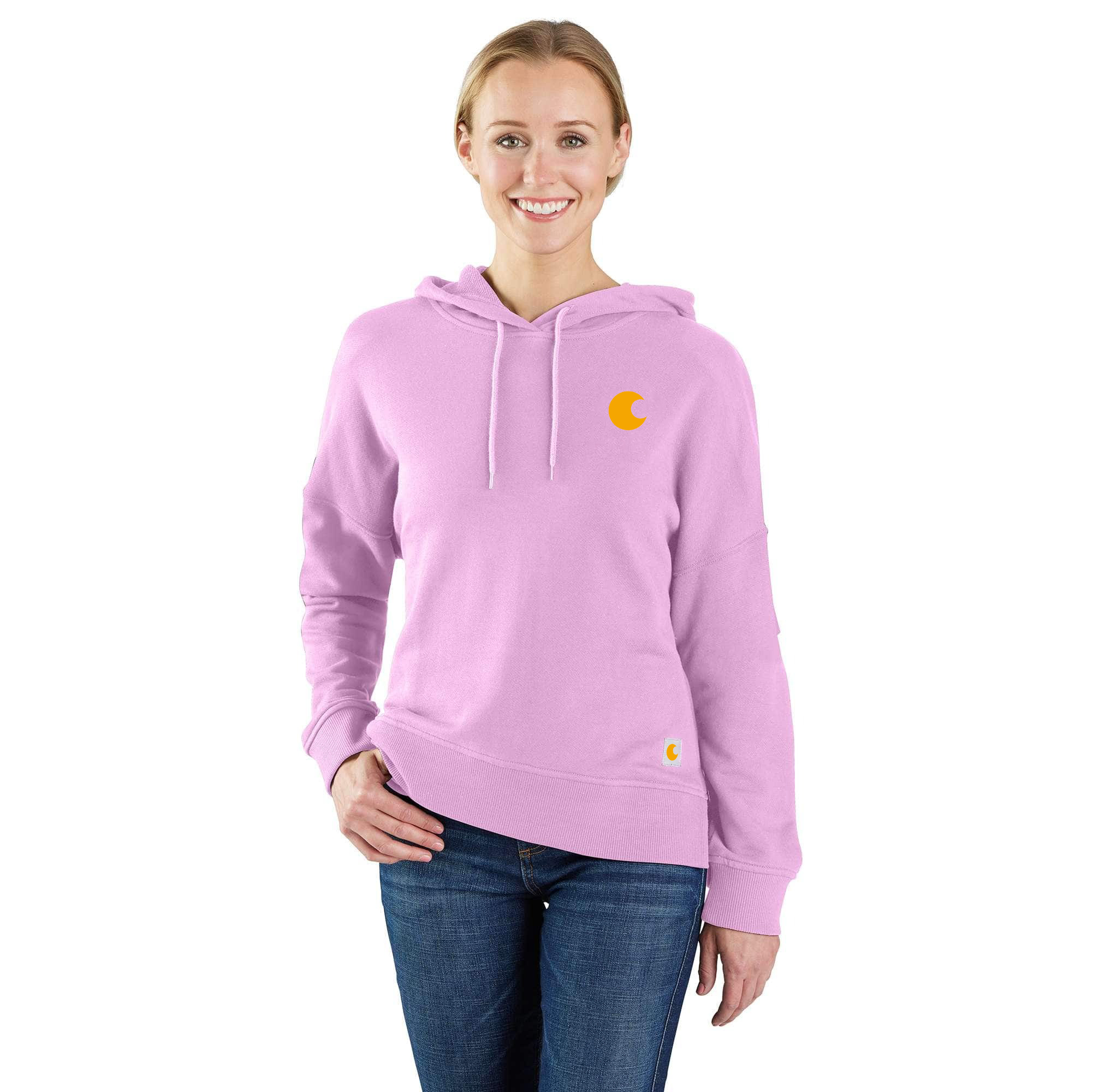 Women's TENCEL Fiber Series Loose Fit Graphic Hooded Sweatshirt