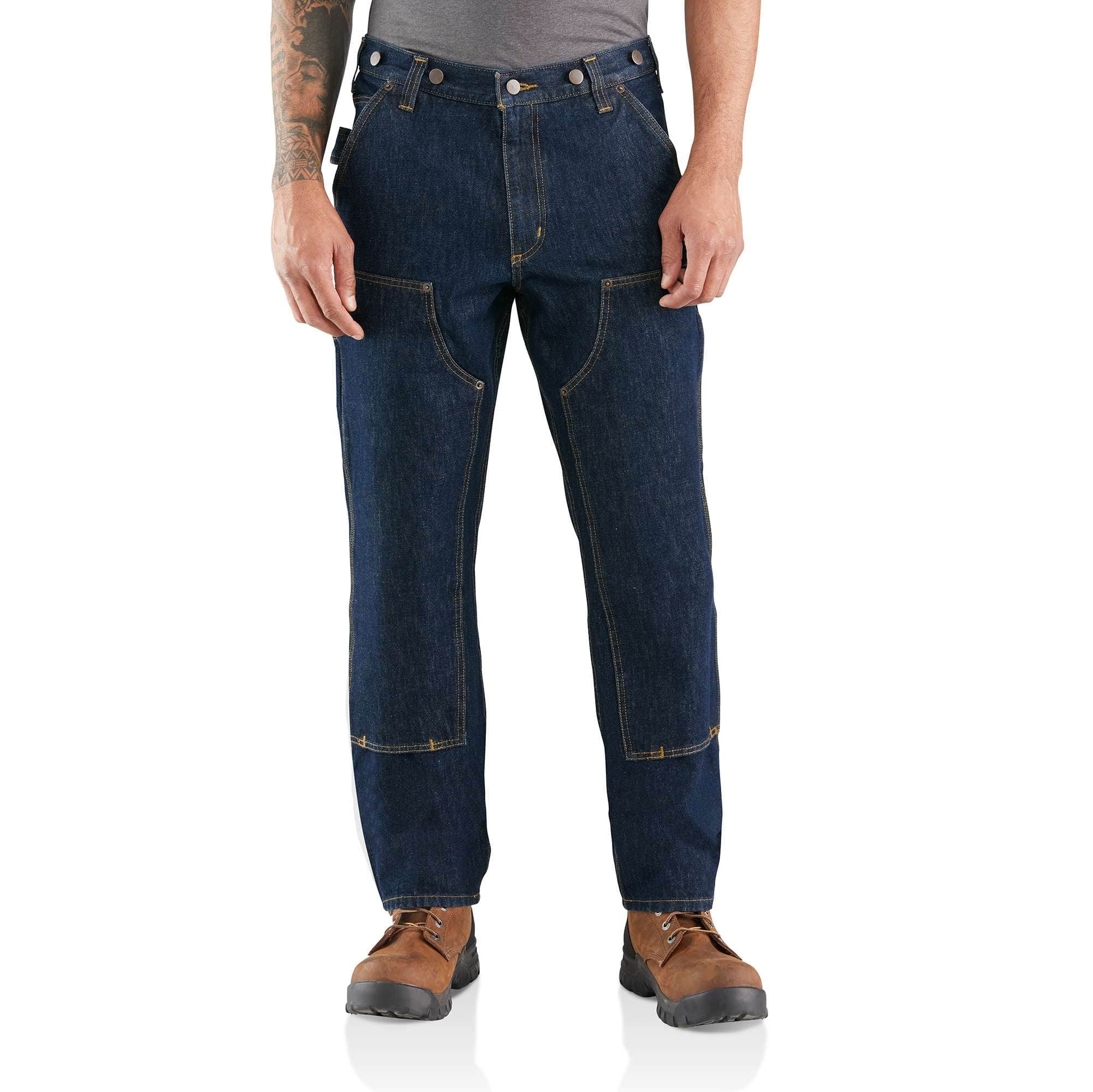 Rugged Flex Relaxed Fit Heavyweight Double-Front Utility Logger Jean
