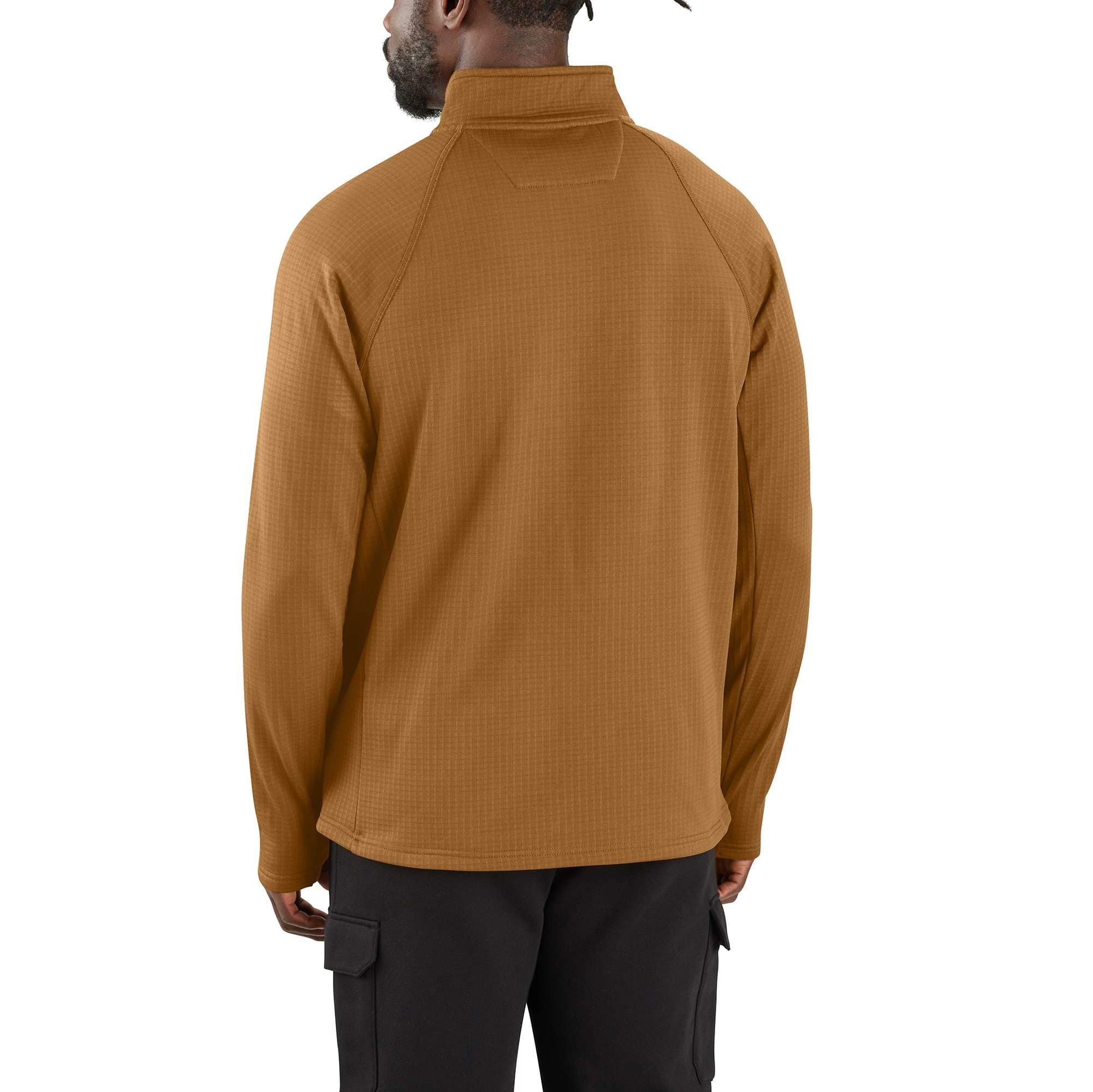 Force Relaxed Fit Mock Neck Half-Zip Shirt