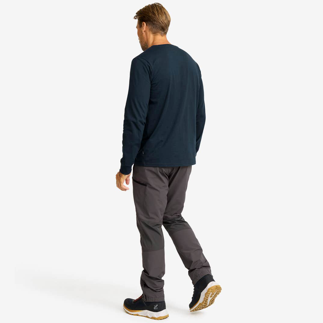 Graphic Long-sleeved T-shirt Men