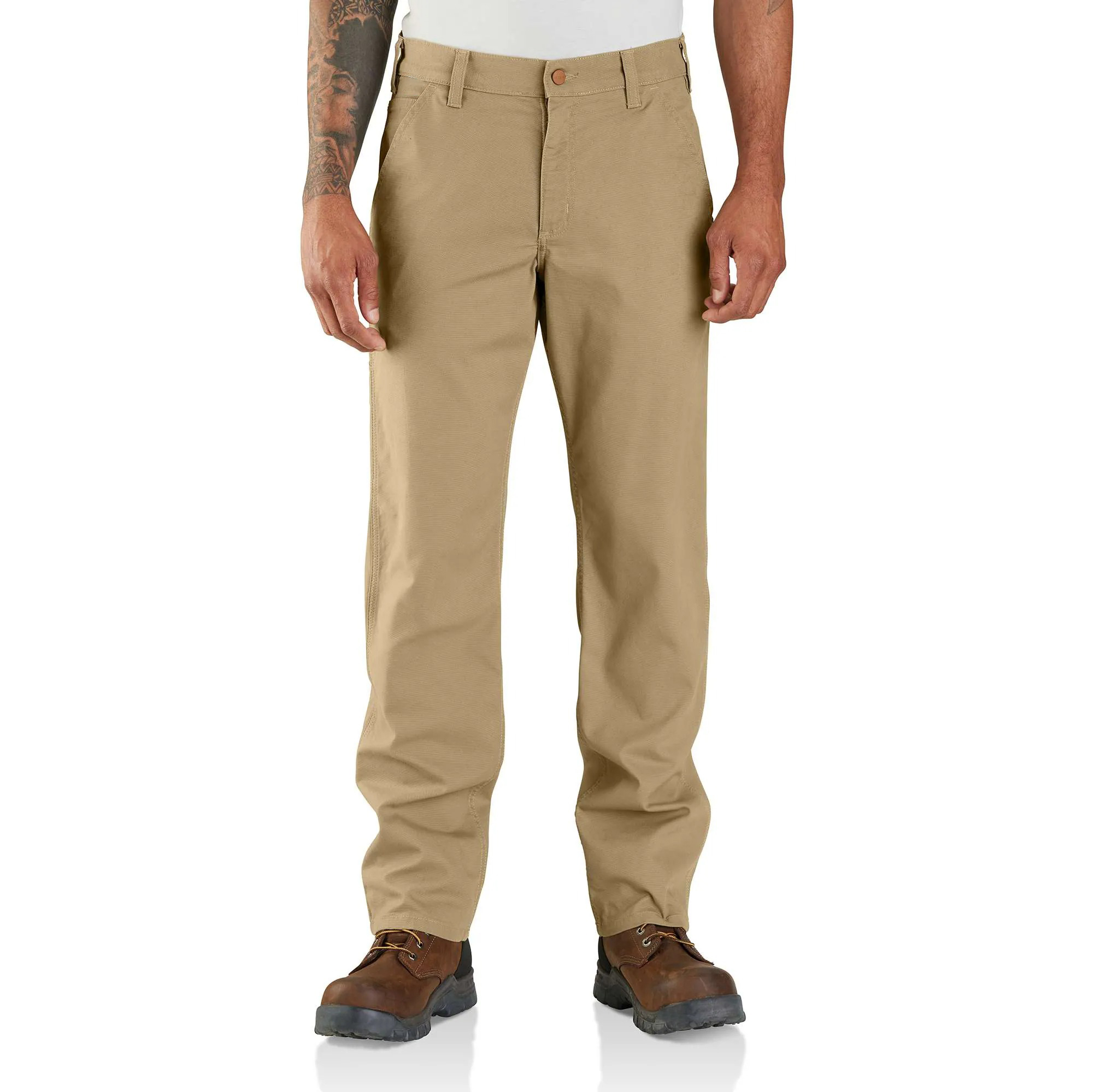 Flame-Resistant Rugged Flex Relaxed Fit Canvas Work Pant