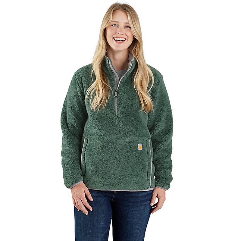 Women's Loose Fit Fleece Pullover - 3 Warmest Rating