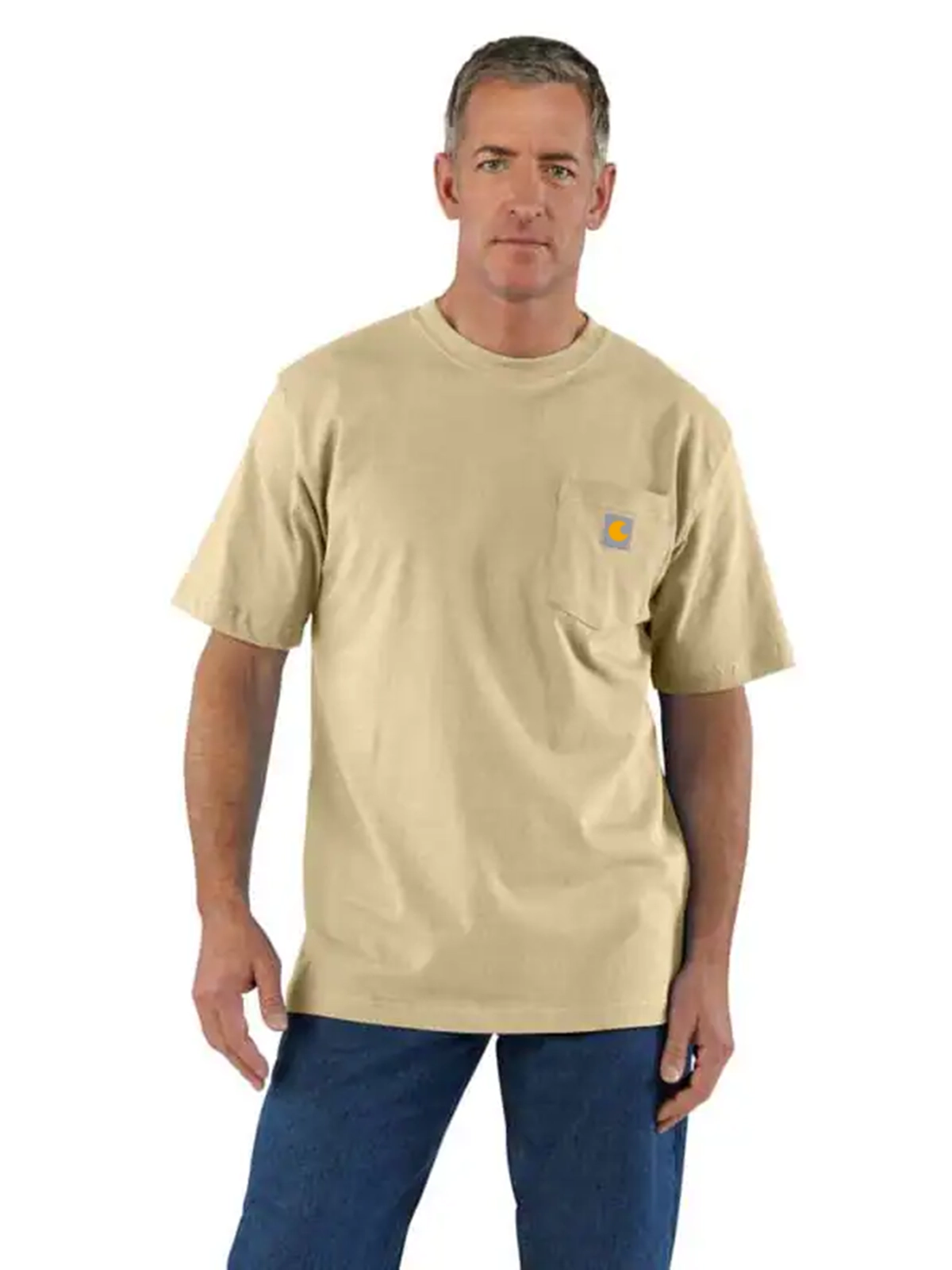 Loose Fit Heavyweight Short-Sleeve Pocket T-Shirt