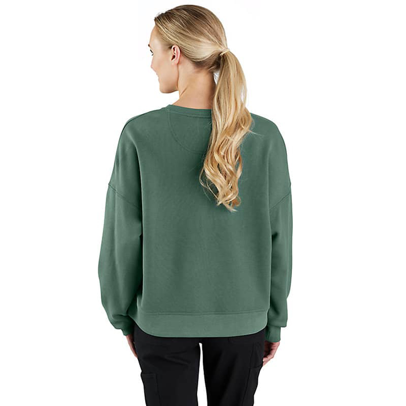 Women's TENCEL Fiber Series Loose Fit Sleeve Graphic Sweatshirt