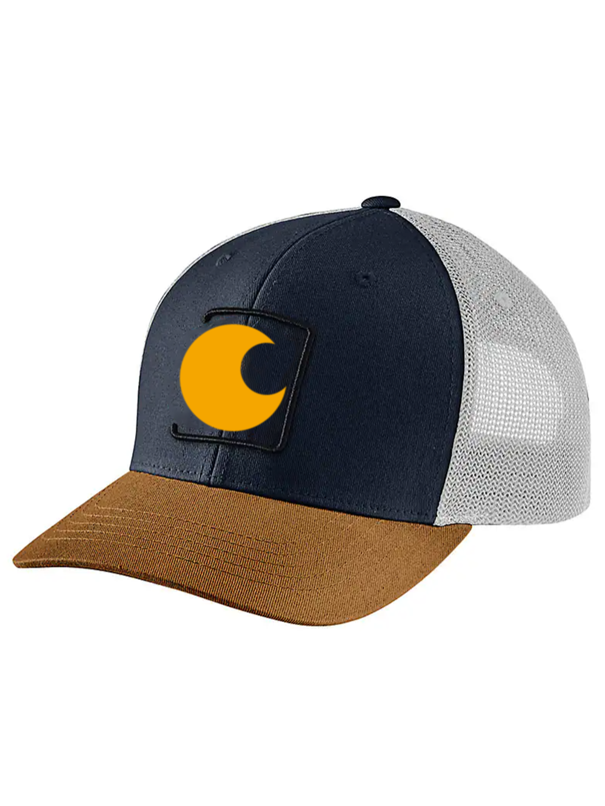 Canvas Mesh-Back C Patch Cap
