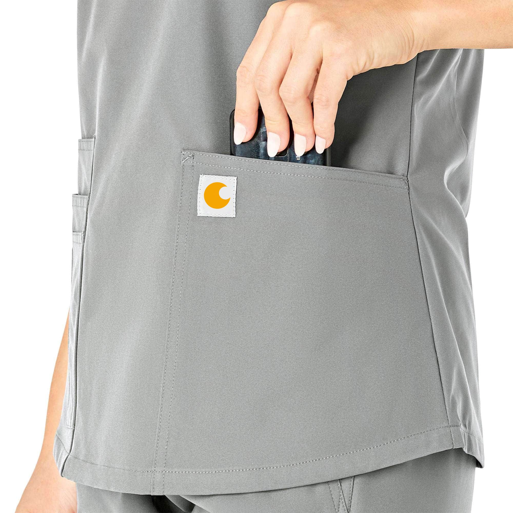 Women's Force Essentials V-Neck Scrub Top