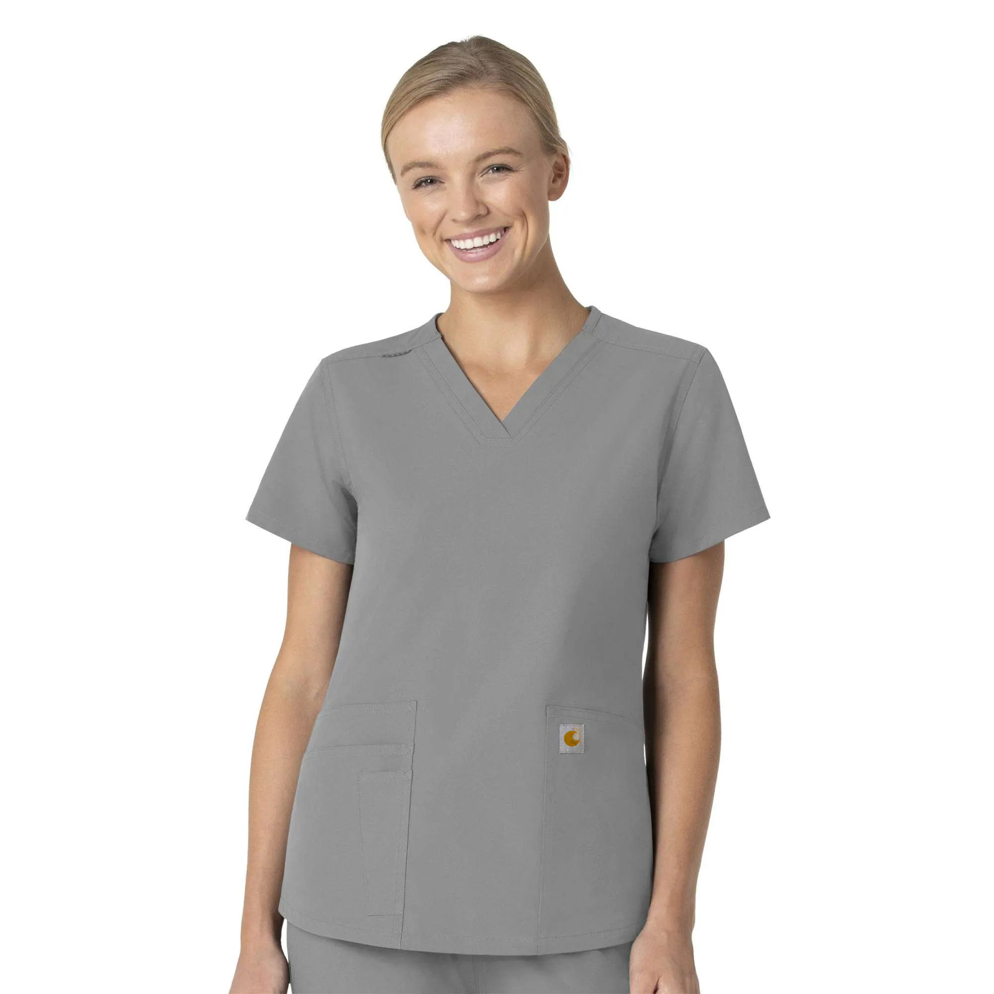 Women's Force Essentials V-Neck Scrub Top