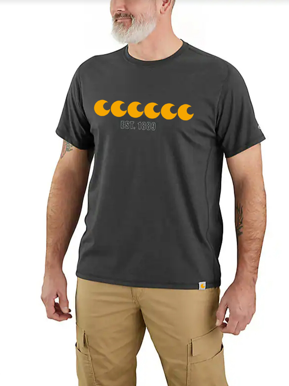 Force Relaxed Fit Short-Sleeve Logo Graphic T-Shirt