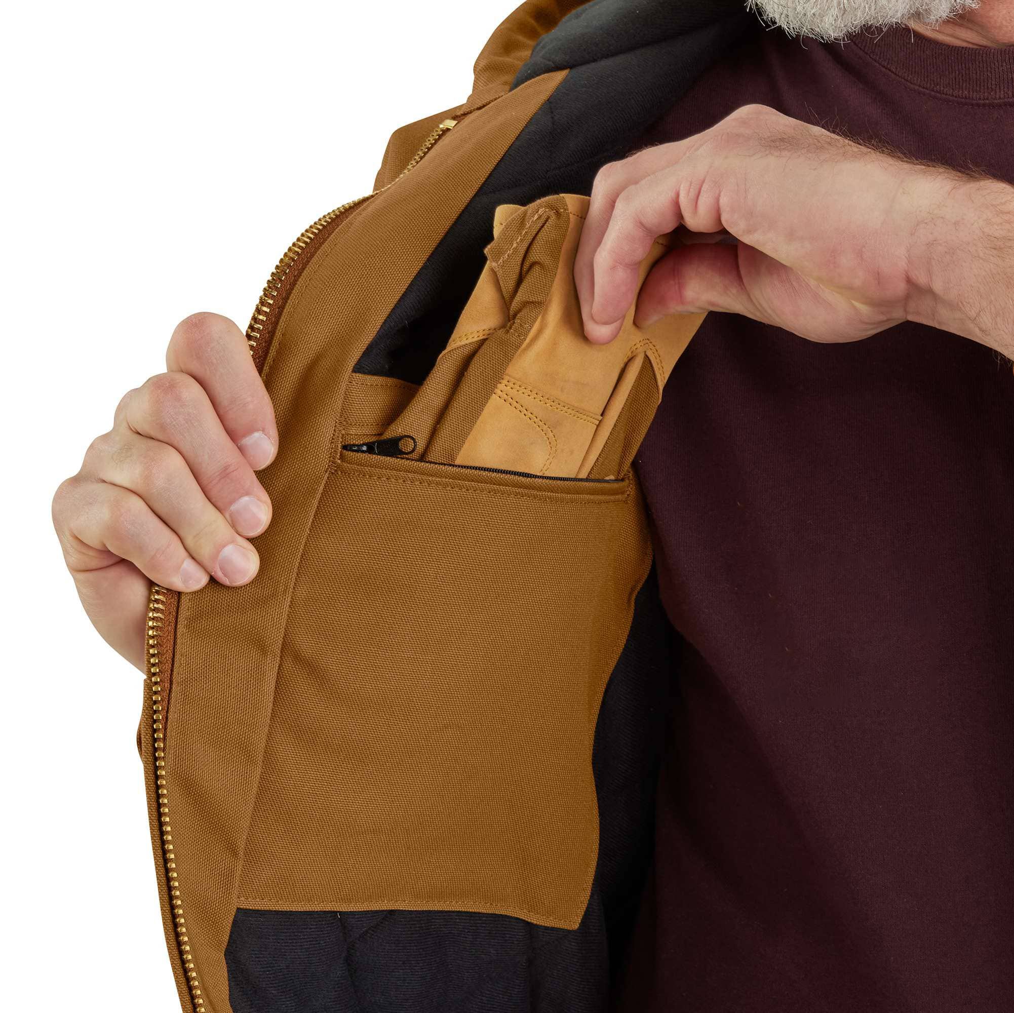 Flannel-Lined Active Jac - Loose Fit - Firm Duck - 3 Warmest Rating