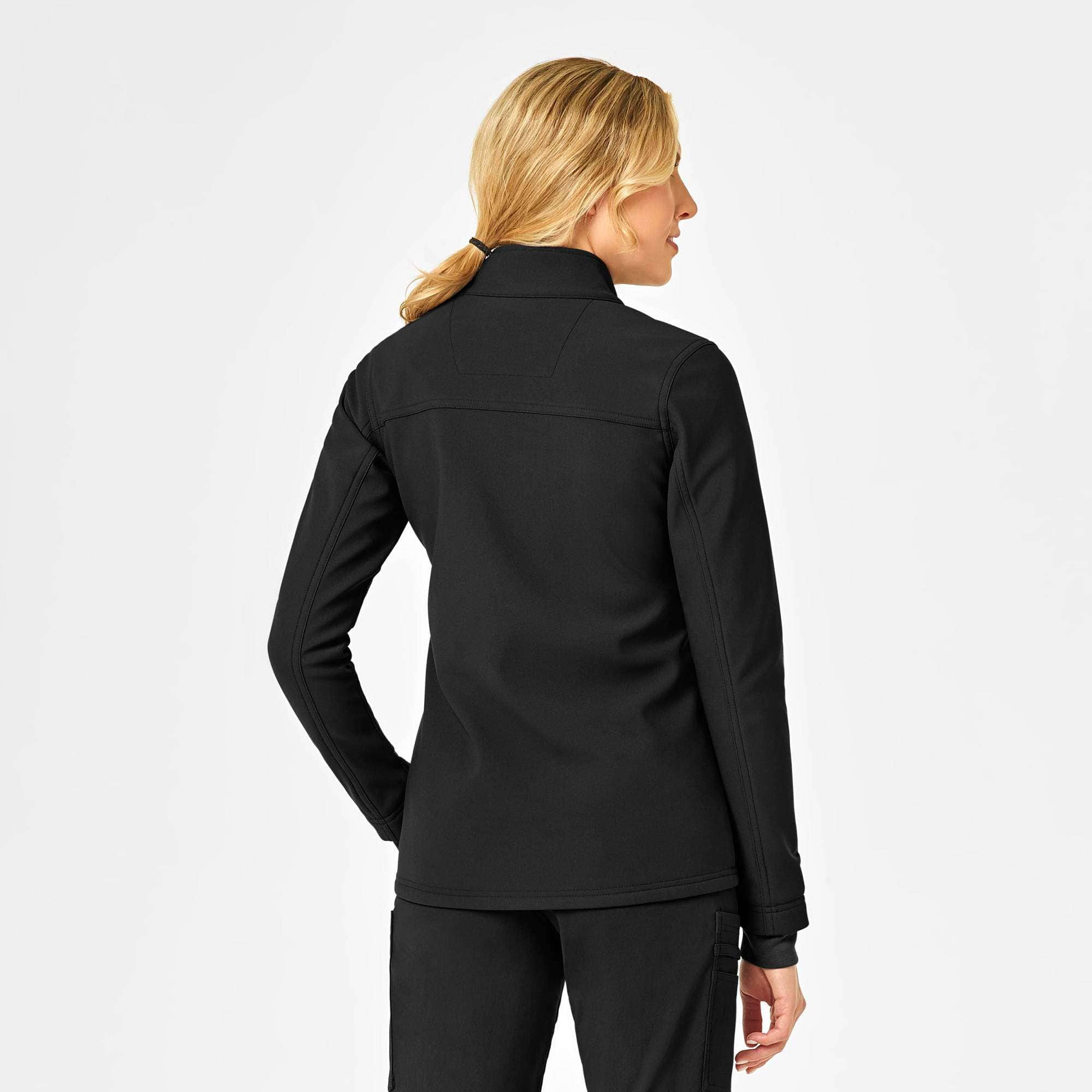 Women's Rugged Flex Peak Bonded Fleece Scrub Jacket
