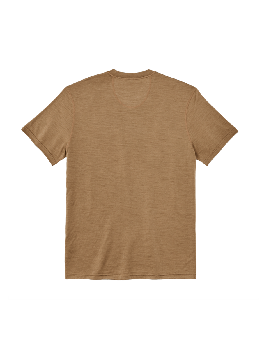 WOOL SHORT SLEEVE CREWNECK