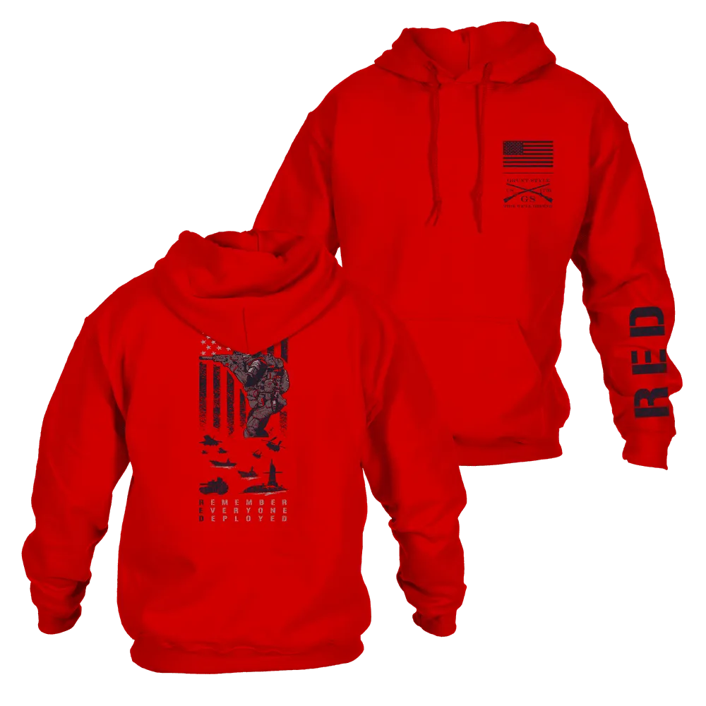 RED Friday Hoodie - Red