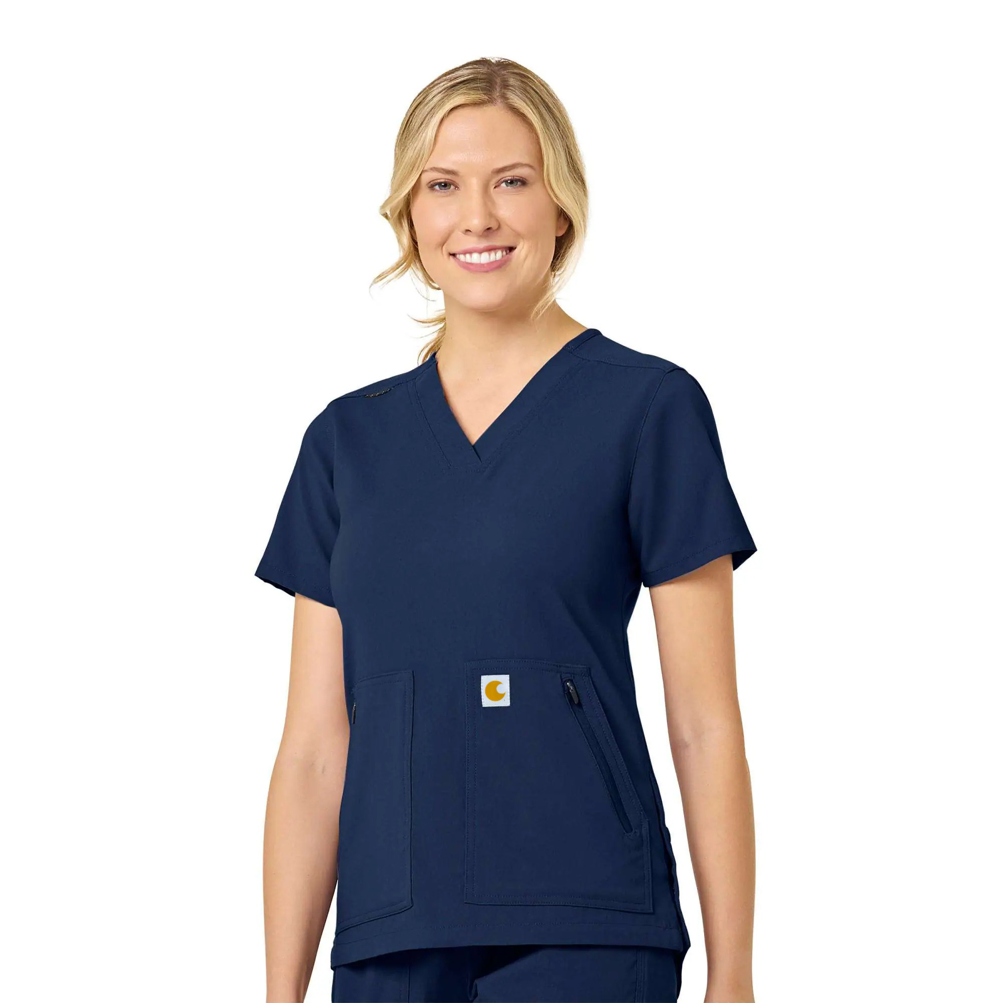 Women's Rugged Flex Peak 4-Pocket V-Neck Scrub Top