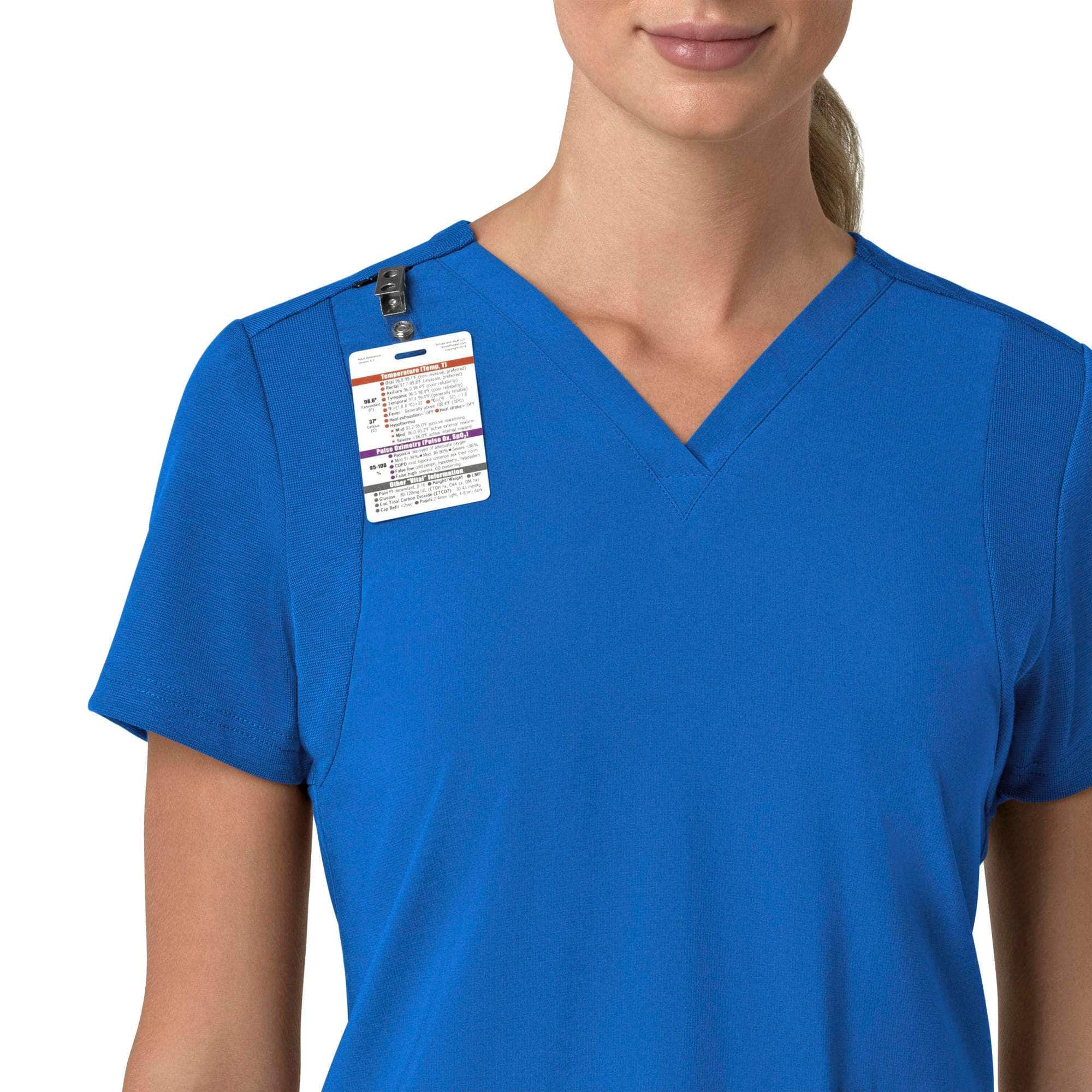 Women's Force Cross-Flex Flex Panel V-Neck Scrub Top
