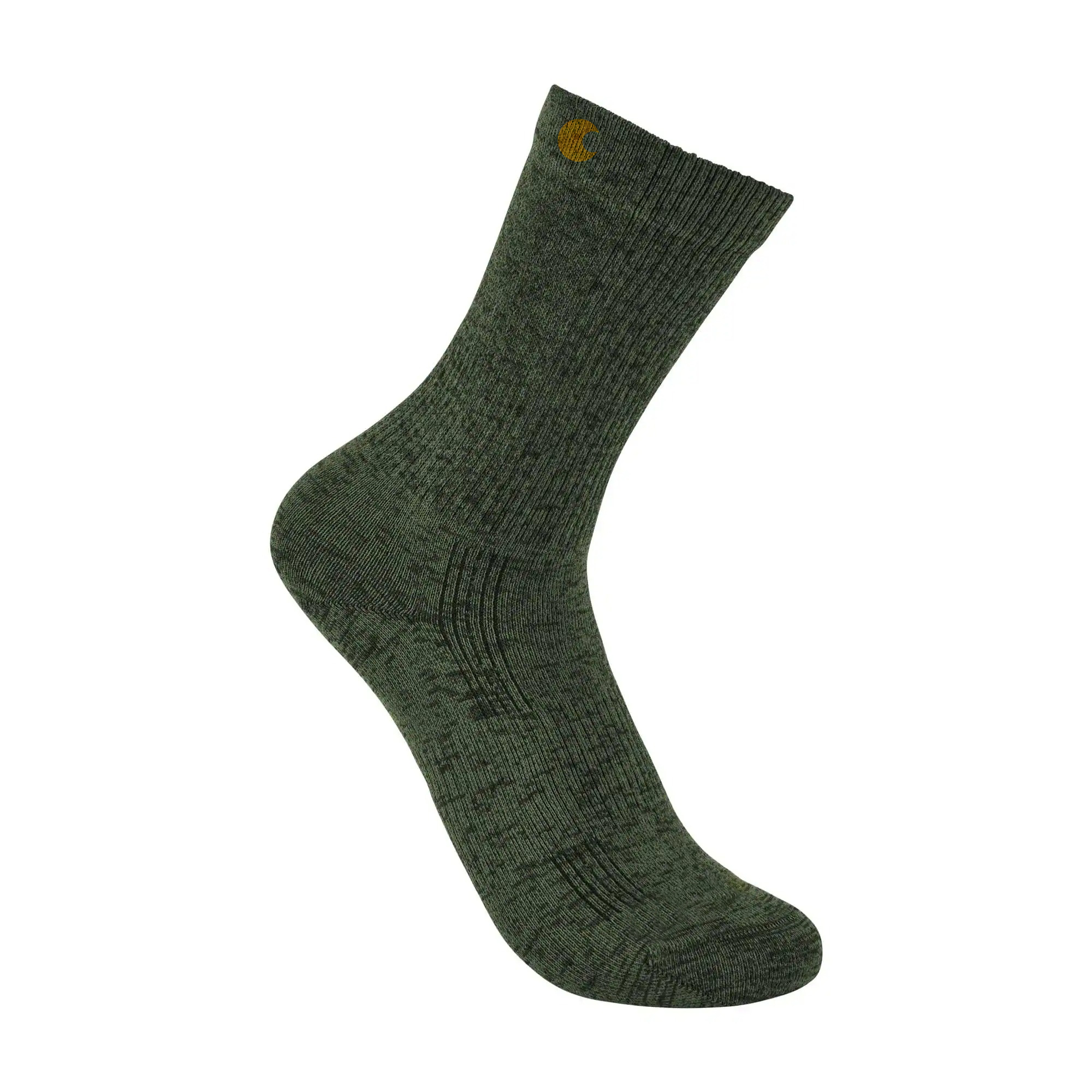 Lightweight Durable Nylon-Synthetic Blend Crew Sock