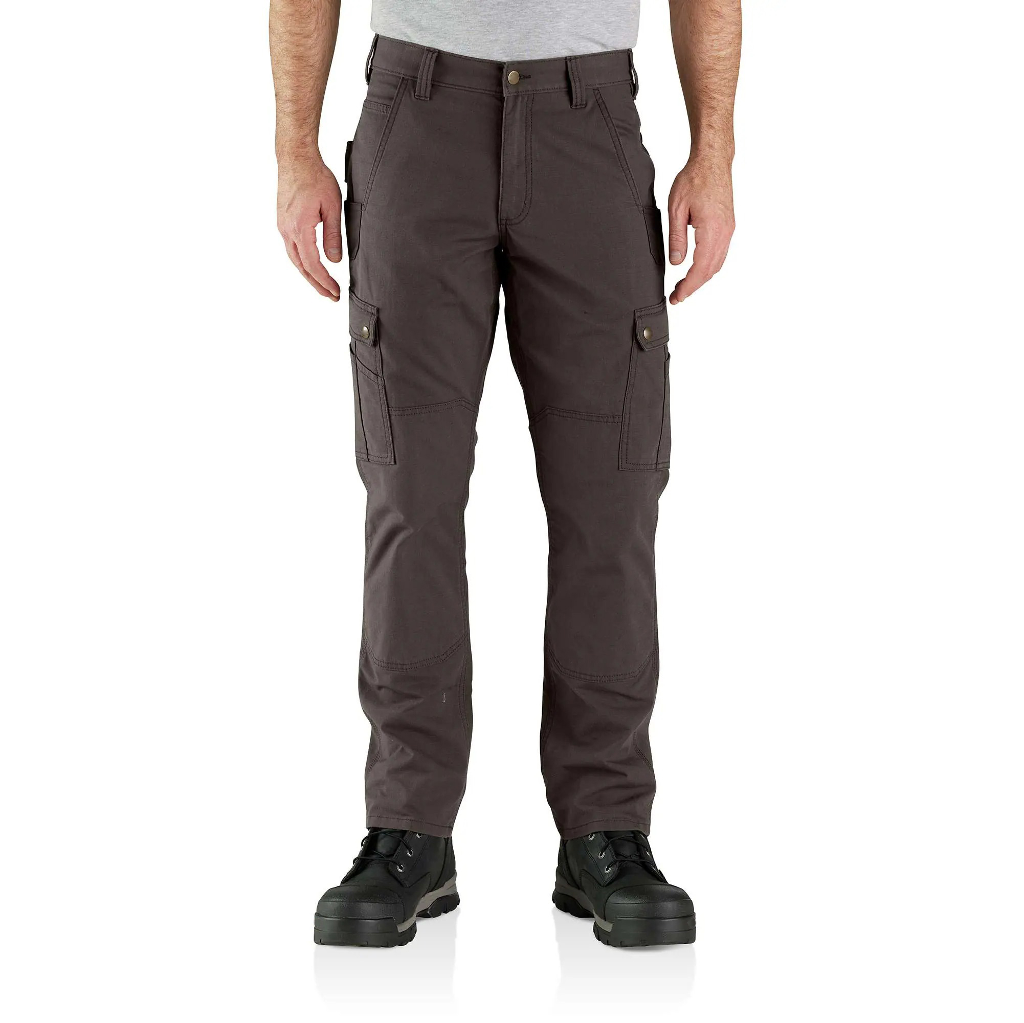 Men's Cargo Work Pant - Relaxed Fit - Rugged Flex - Ripstop