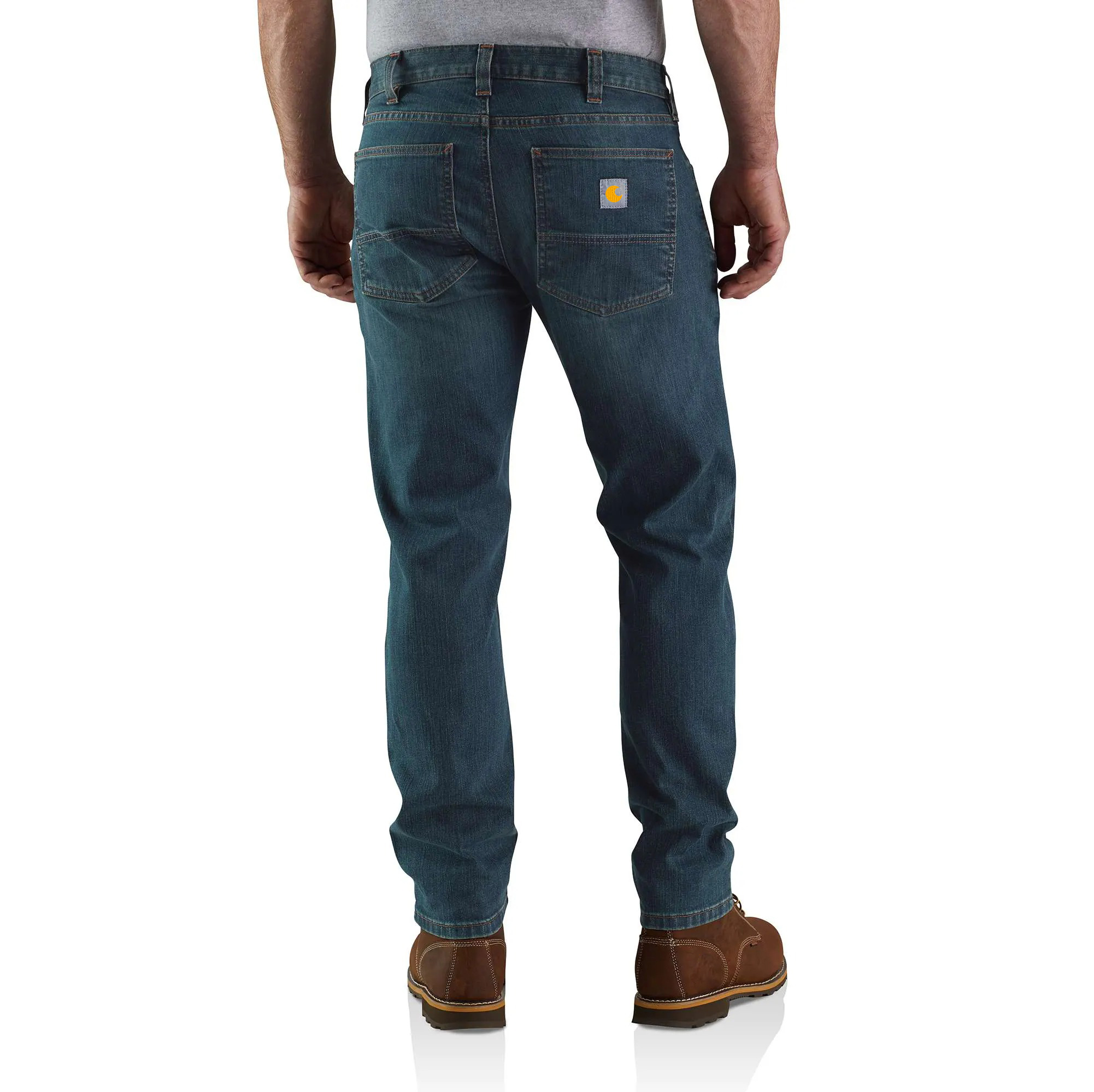 Rugged Flex Relaxed Fit Low Rise 5-Pocket Tapered Jean