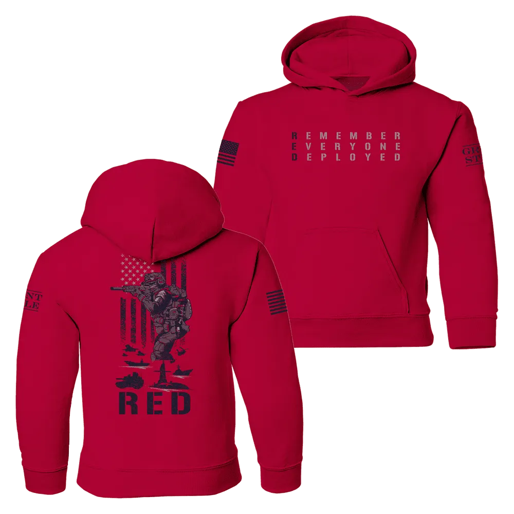 Youth RED Friday Hoodie - Red