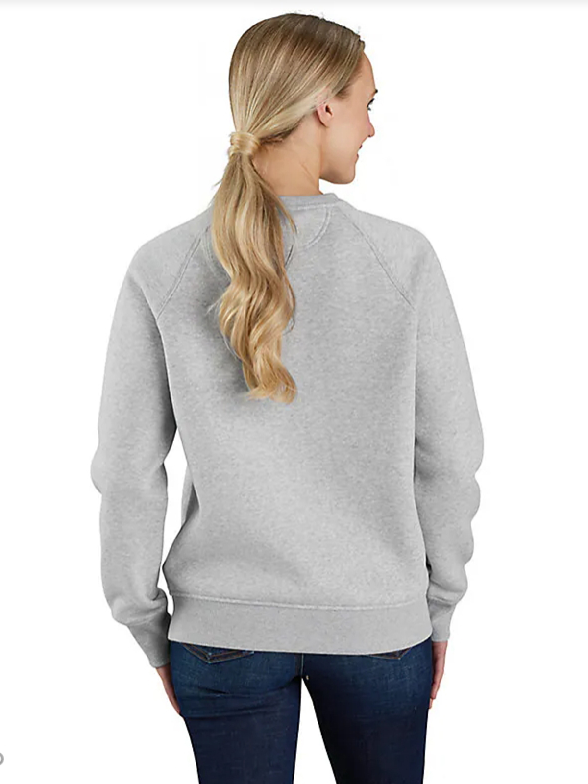 Women's Relaxed Fit Midweight Graphic Crewneck Sweatshirt