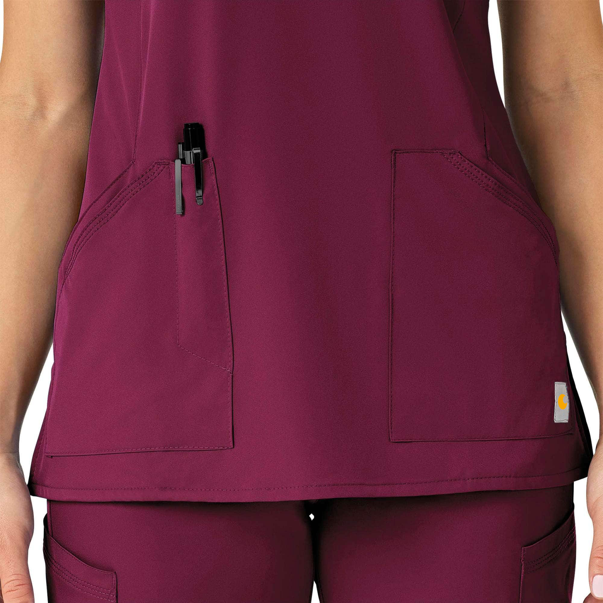 Women's Force Liberty Twill V-Neck Scrub Top