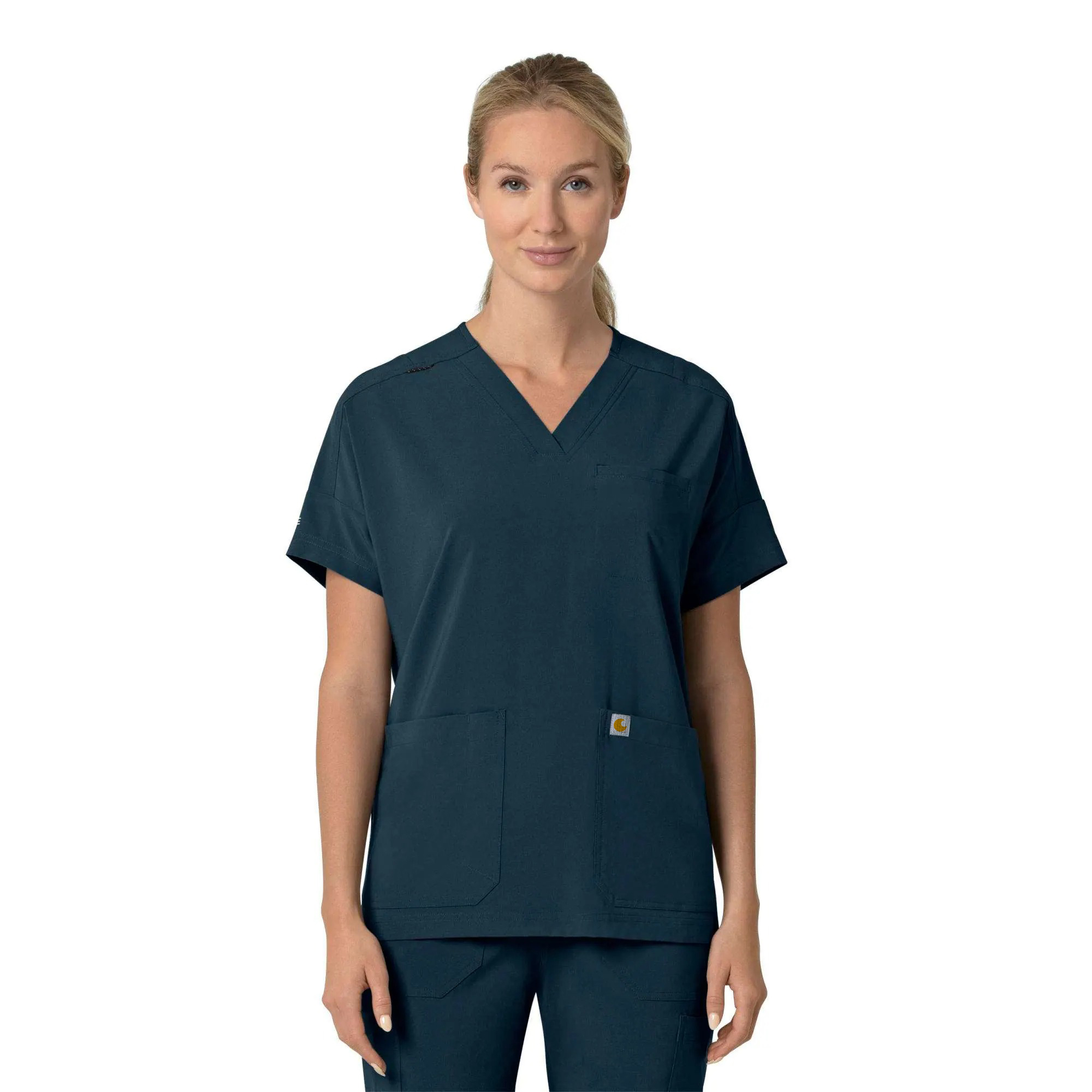 Women's Force Cross-Flex Oversized V-Neck Scrub Top