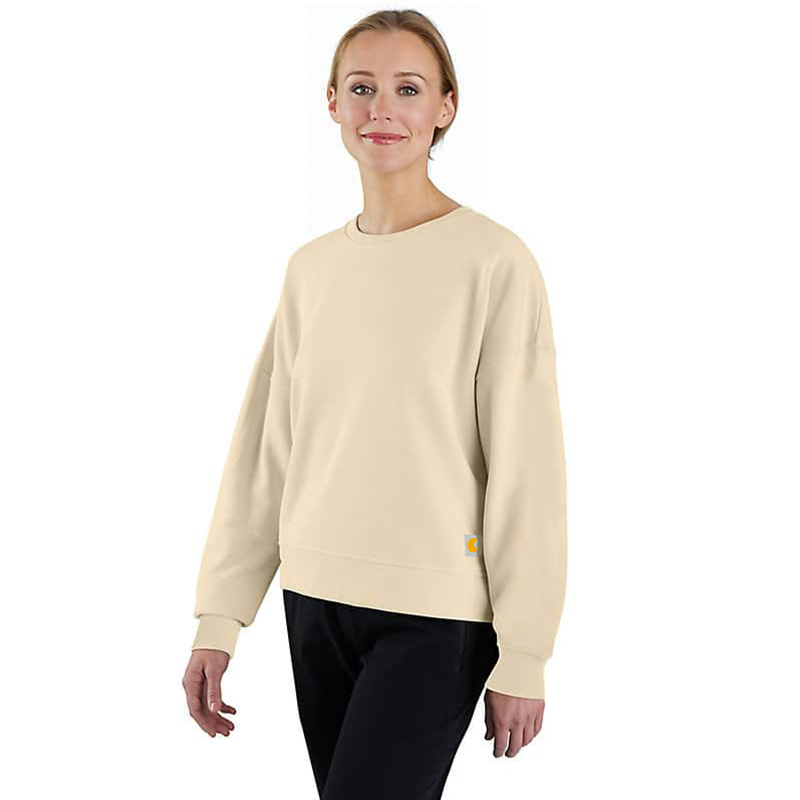 Women's TENCEL Fiber Series Loose Fit Sleeve Graphic Sweatshirt