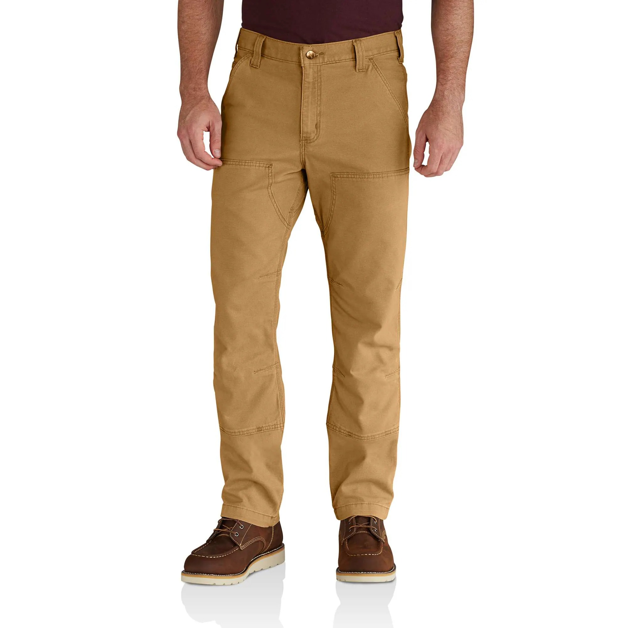 Men's Utility Double-Knee Pant - Relaxed Fit - Rugged Flex - Canvas