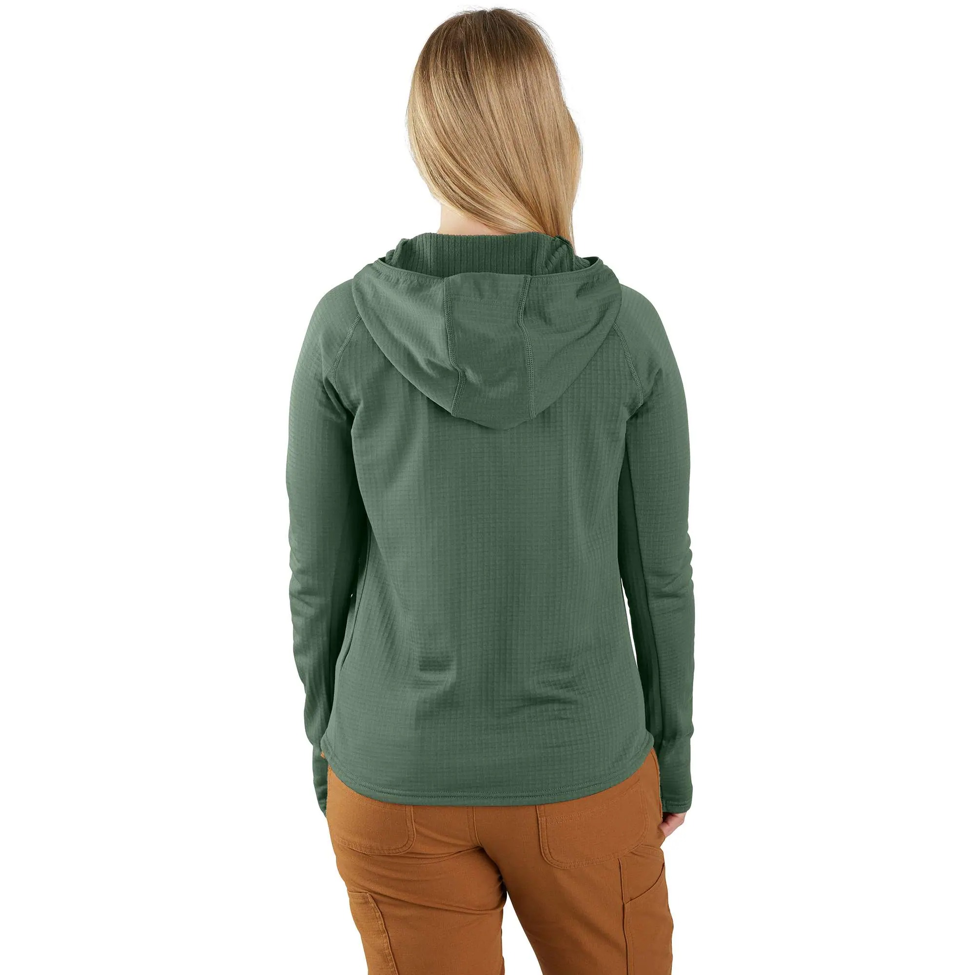 Women's Force Relaxed Fit Half-Zip Hooded Pullover
