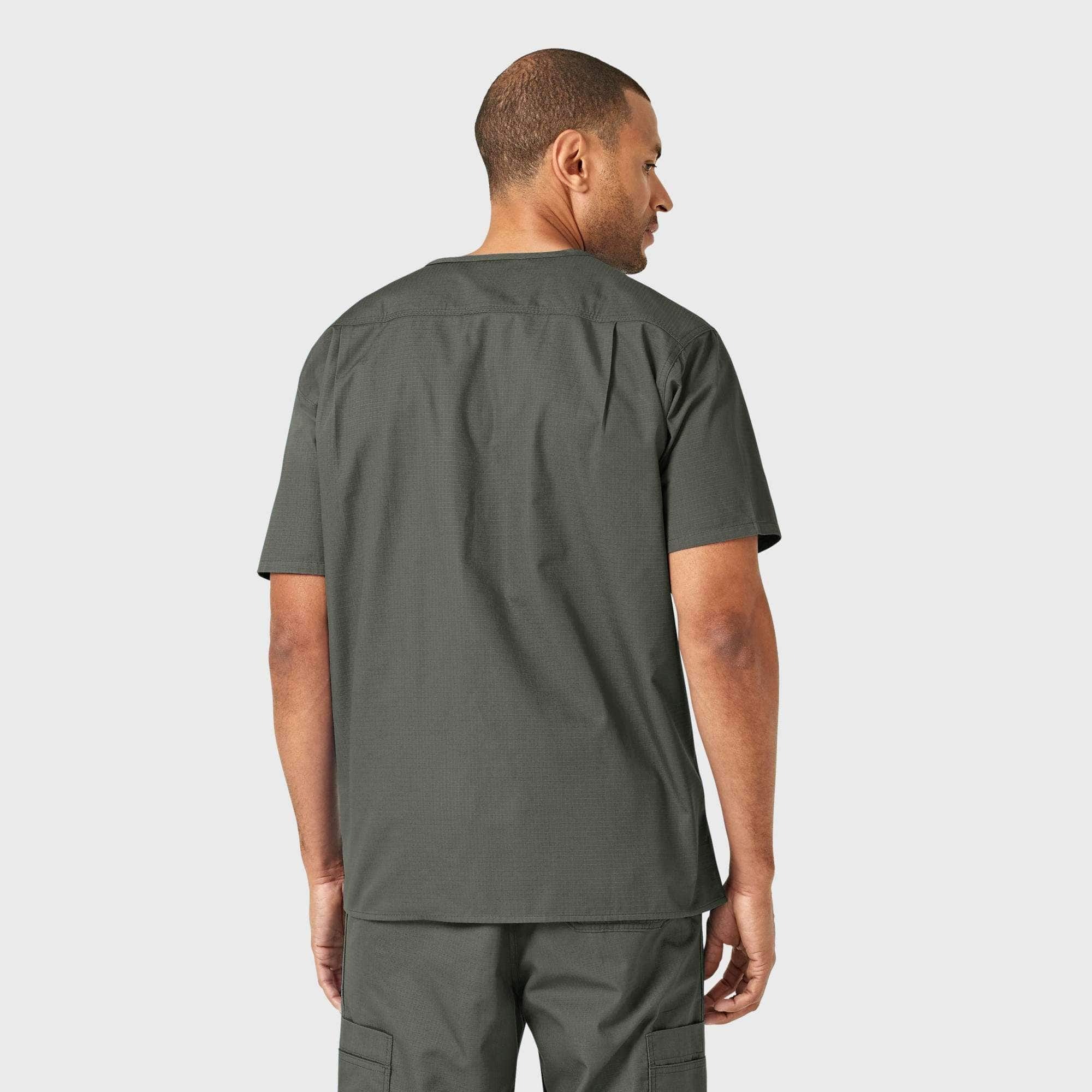 Ripstop 4-Pocket V-Neck Scrub Top