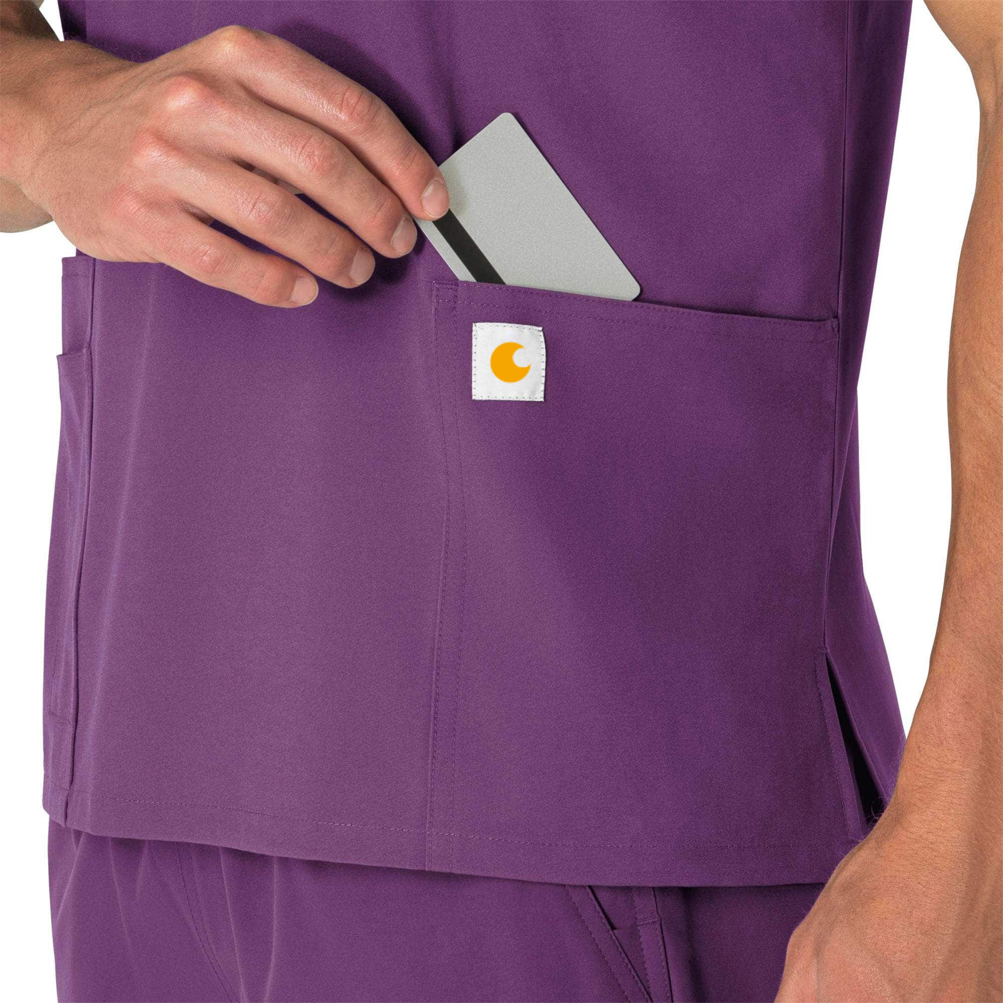 Unisex Force Essentials V-Neck 6-Pocket Scrub Top