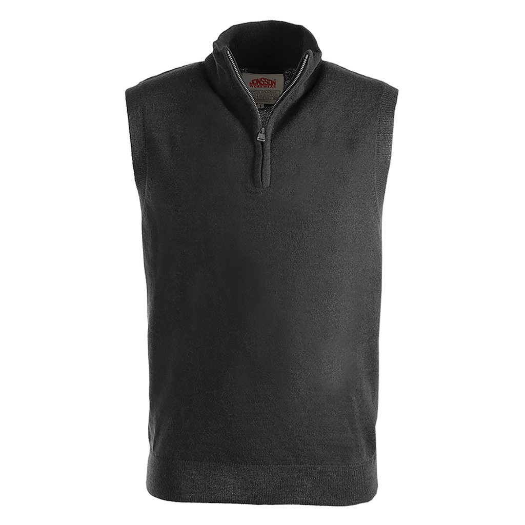¼ Zip Sleeveless Pullover