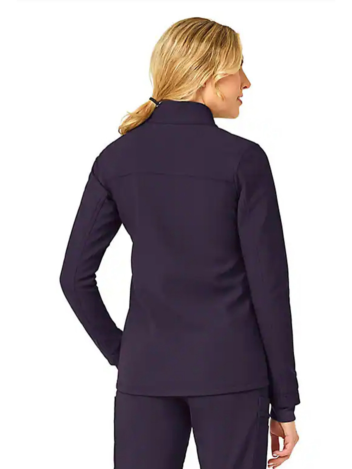 Women's Rugged Flex Peak Bonded Fleece Scrub Jacket