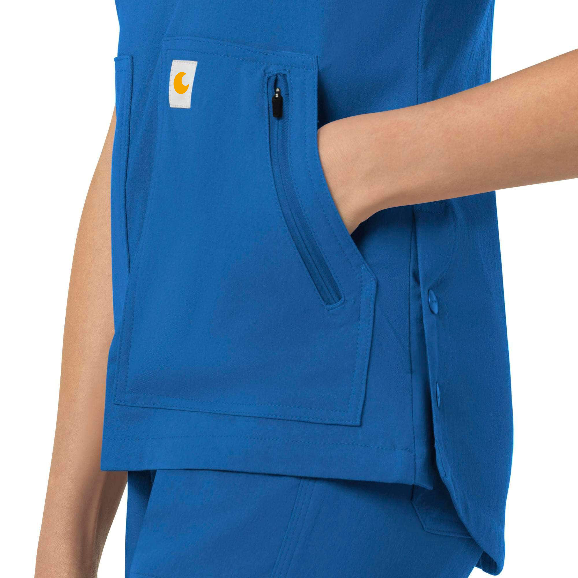 Women's Rugged Flex Peak 4-Pocket V-Neck Scrub Top