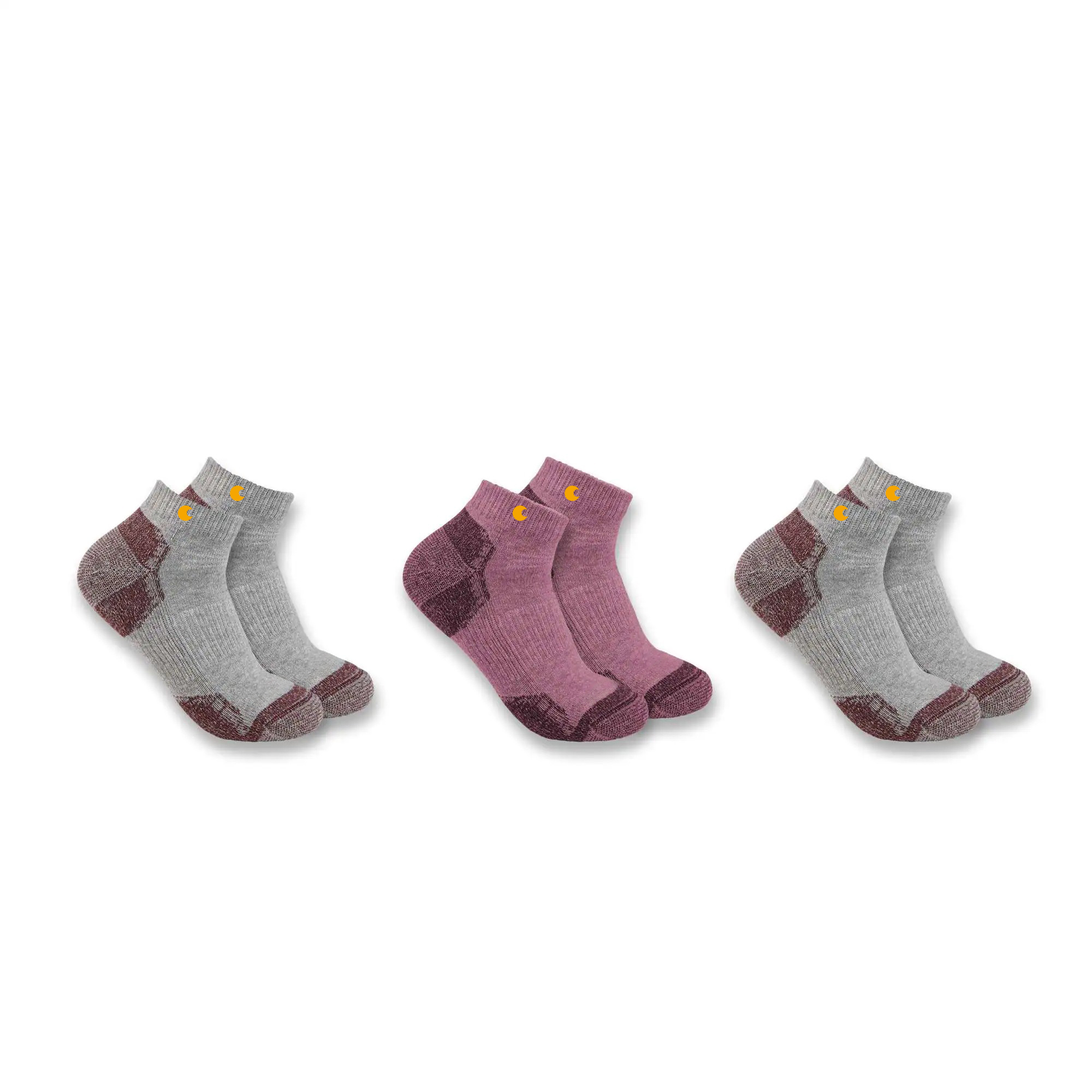 Women's Midweight Cotton Blend Low Cut Sock 3 Pack