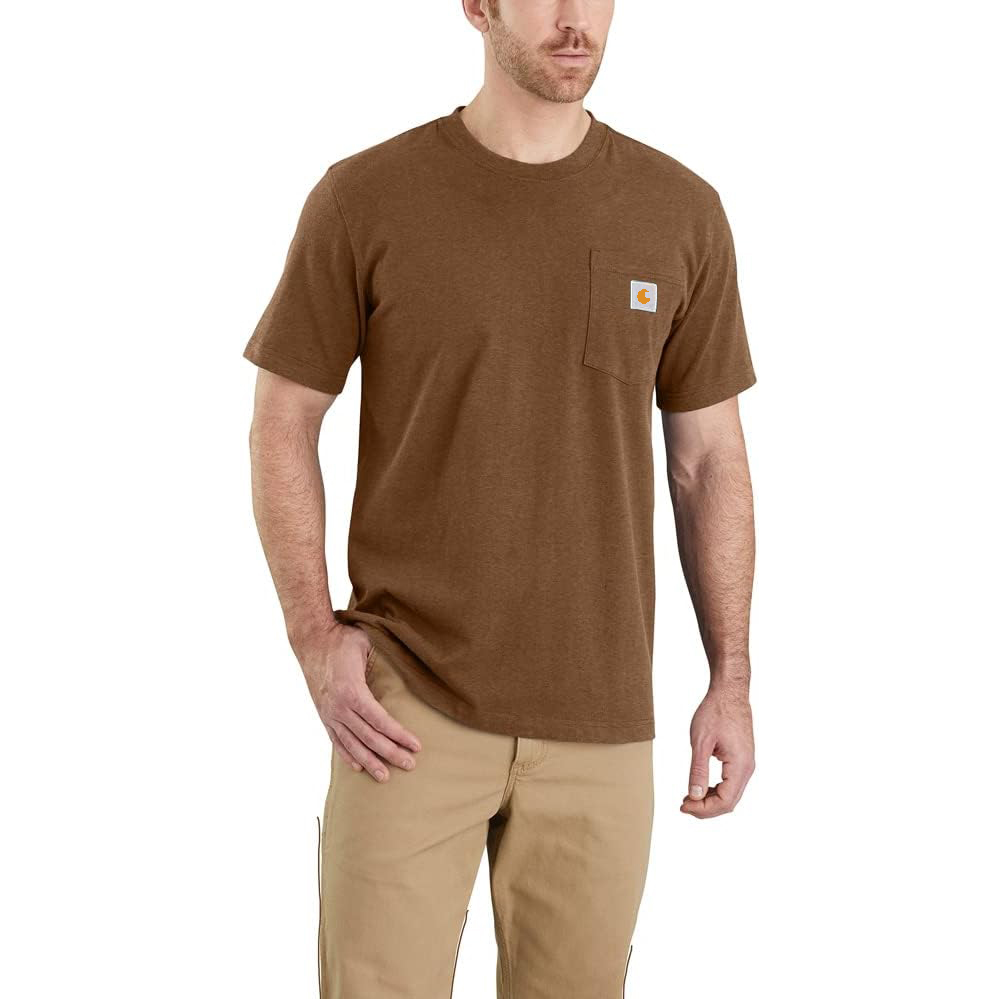 Men's Relaxed Fit Heavyweight Short-Sleeve Pocket T-Shirt