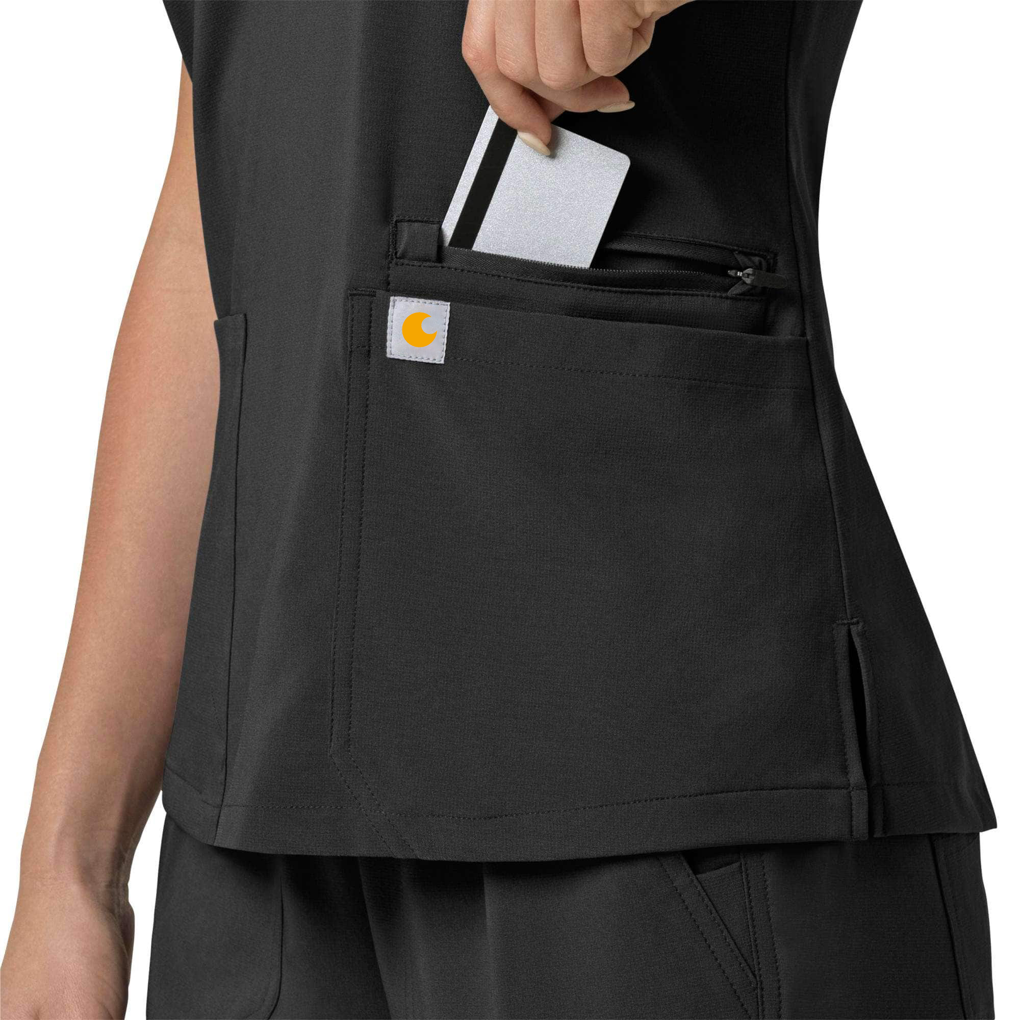 Women's Force Cross-Flex Flex Panel V-Neck Scrub Top