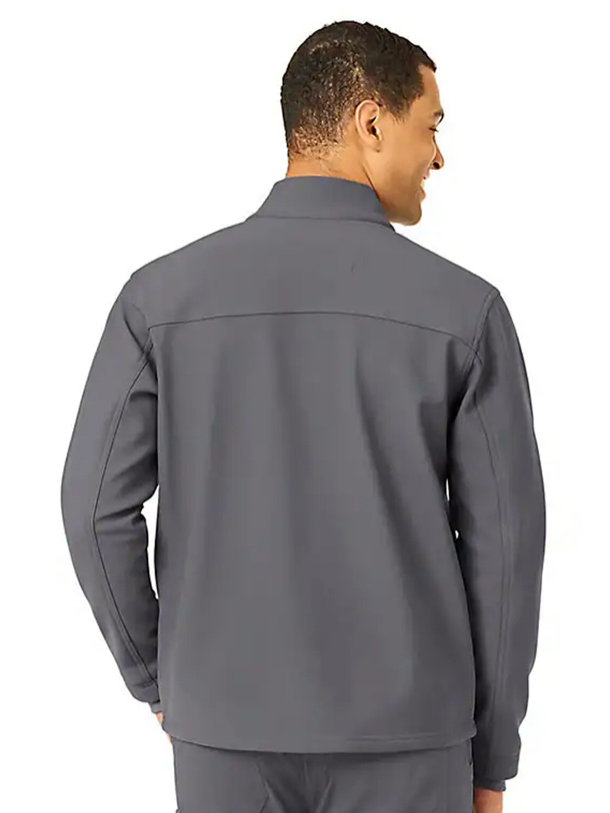 Rugged Flex Peak Bonded Fleece Scrub Jacket