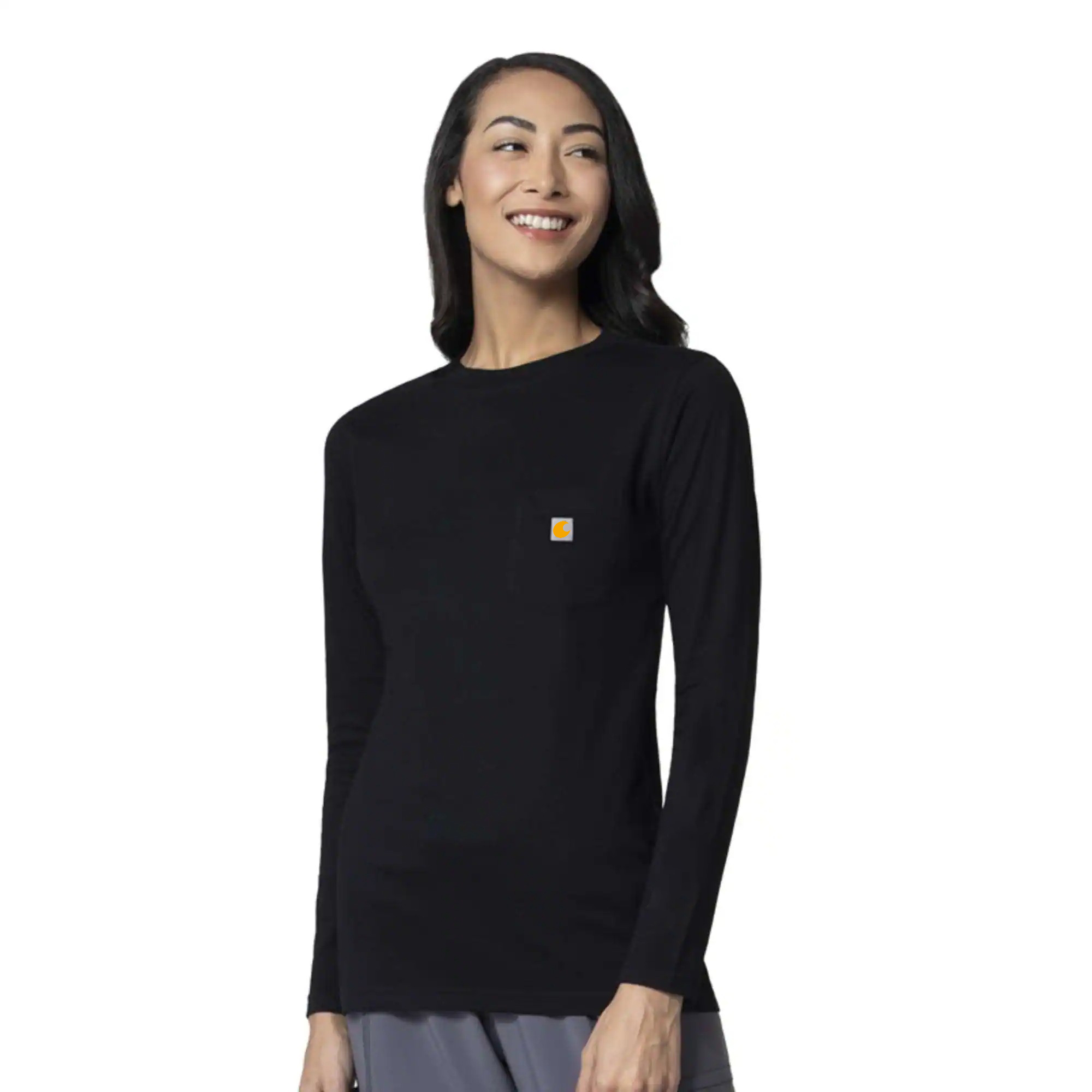 Women's Sub-Scrubs Long Sleeve Pocket Tee