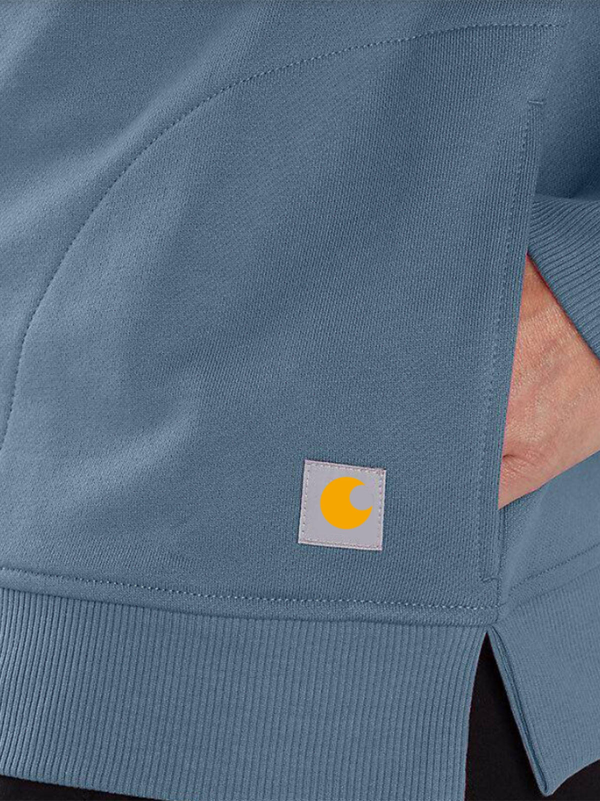 Women's TENCEL Fiber Series Relaxed Fit Half-Zip Sweatshirt