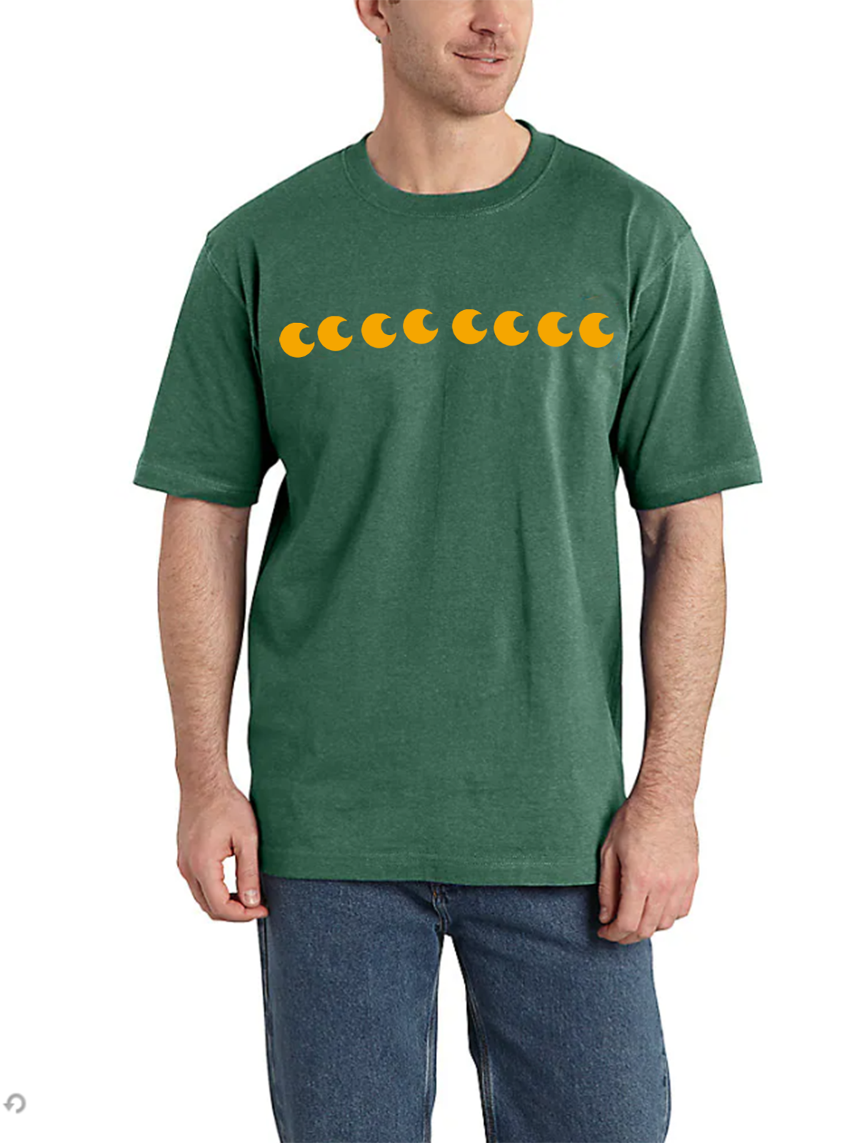 Loose Fit Heavyweight Short-Sleeve Logo Graphic T-Shirt