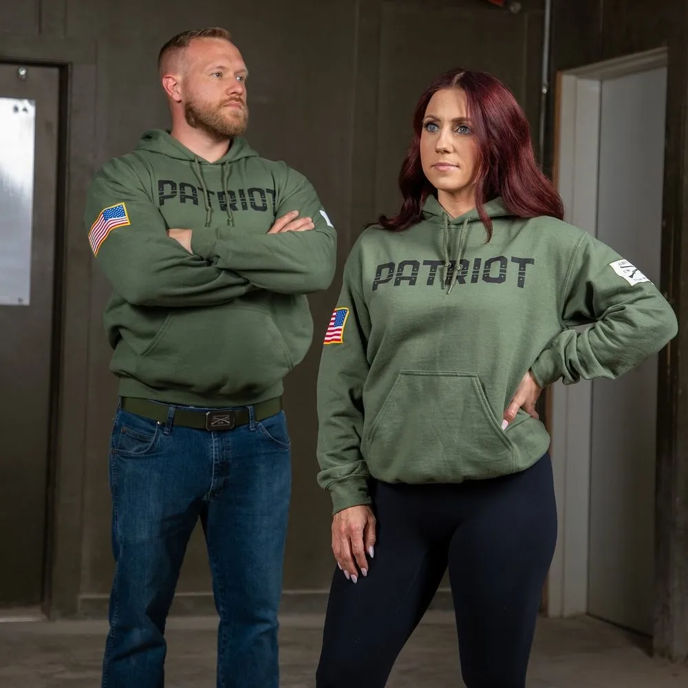 Patriot Hoodie - Military Green
